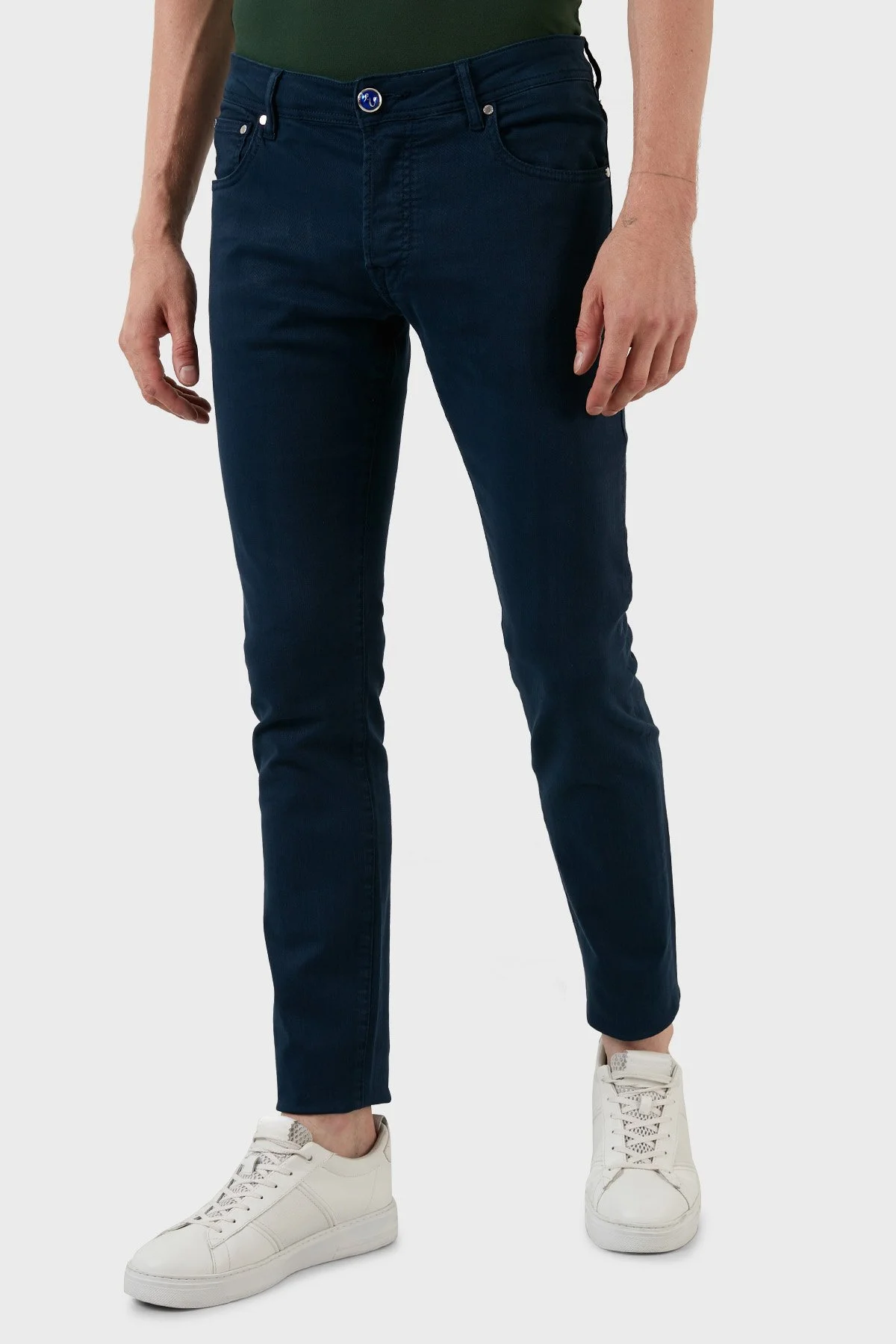 Exxe Pamuklu Normal Bel Slim Fit Jeans Erkek Kot Pantolon 629J018004 LACİVERT - 9