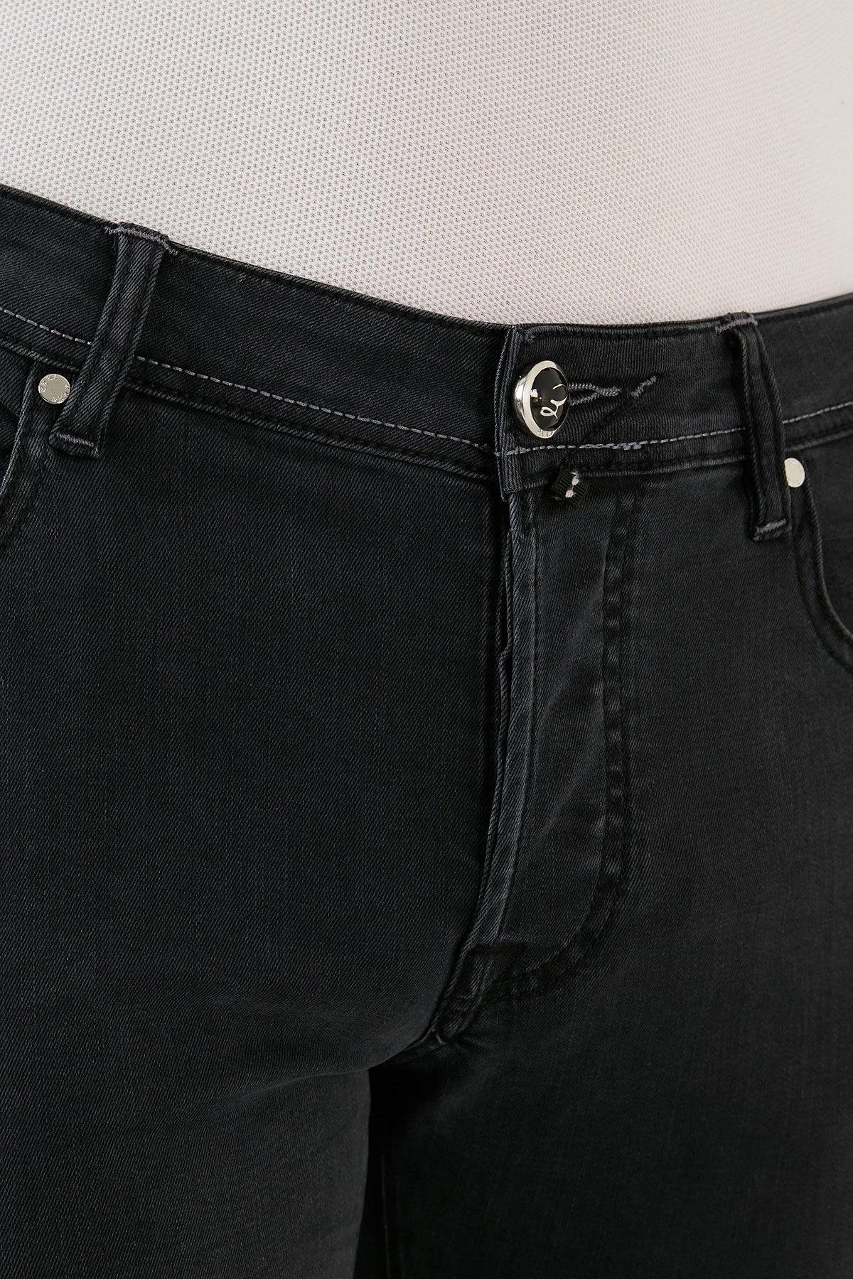 Exxe Pamuklu Normal Bel Slim Fit Jeans Erkek Kot Pantolon 629J018009 ANTRASİT - 5