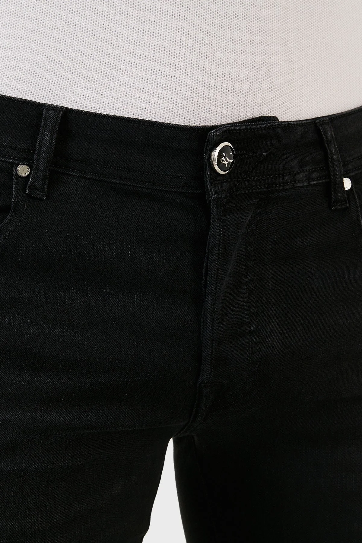 Exxe Pamuklu Normal Bel Slim Fit Jeans Erkek Kot Pantolon 629J018010 ANTRASİT - 5