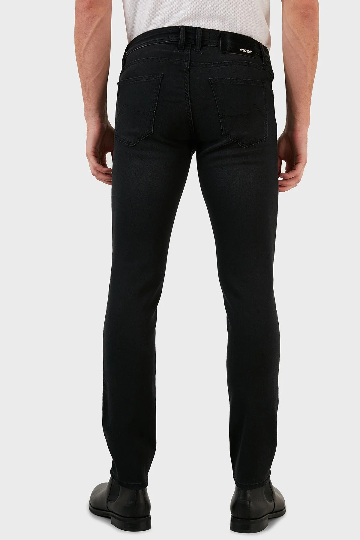 Exxe Pamuklu Normal Bel Slim Fit Jeans Erkek Kot Pantolon 629J018010 ANTRASİT - 6