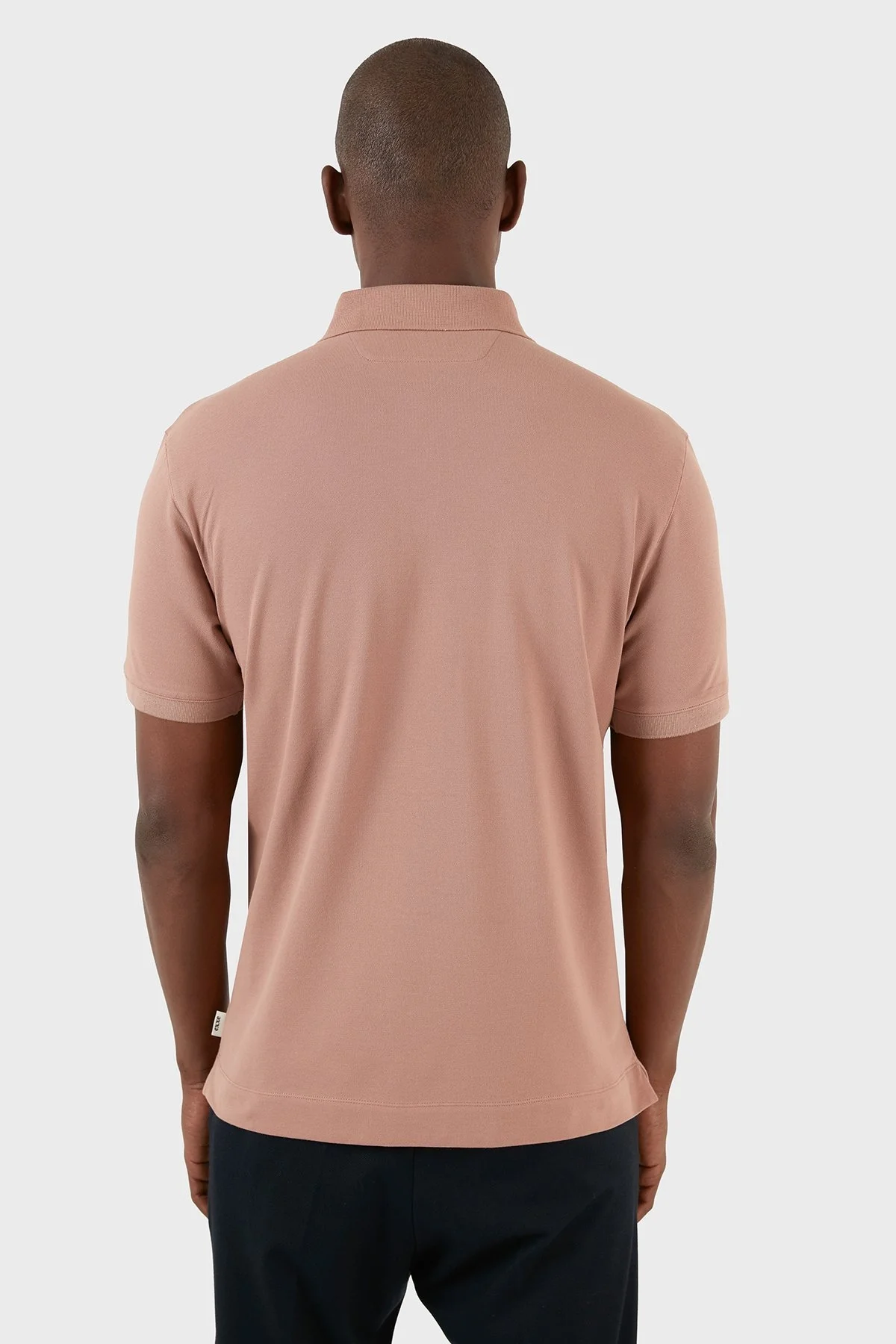 Exxe Pamuklu Regular Fit Düğmeli T Shirt Erkek Polo EX661D GÜL - 12