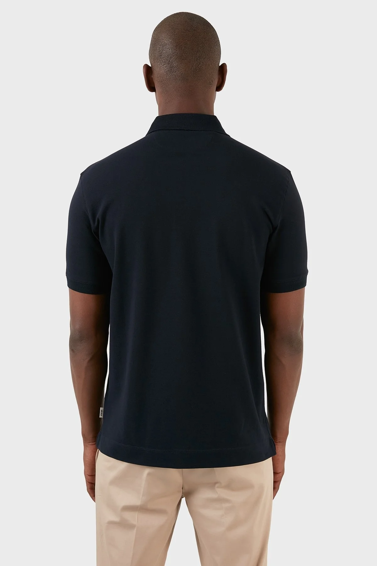 Exxe Pamuklu Regular Fit Düğmeli T Shirt Erkek Polo EX661D LACİVERT - 5
