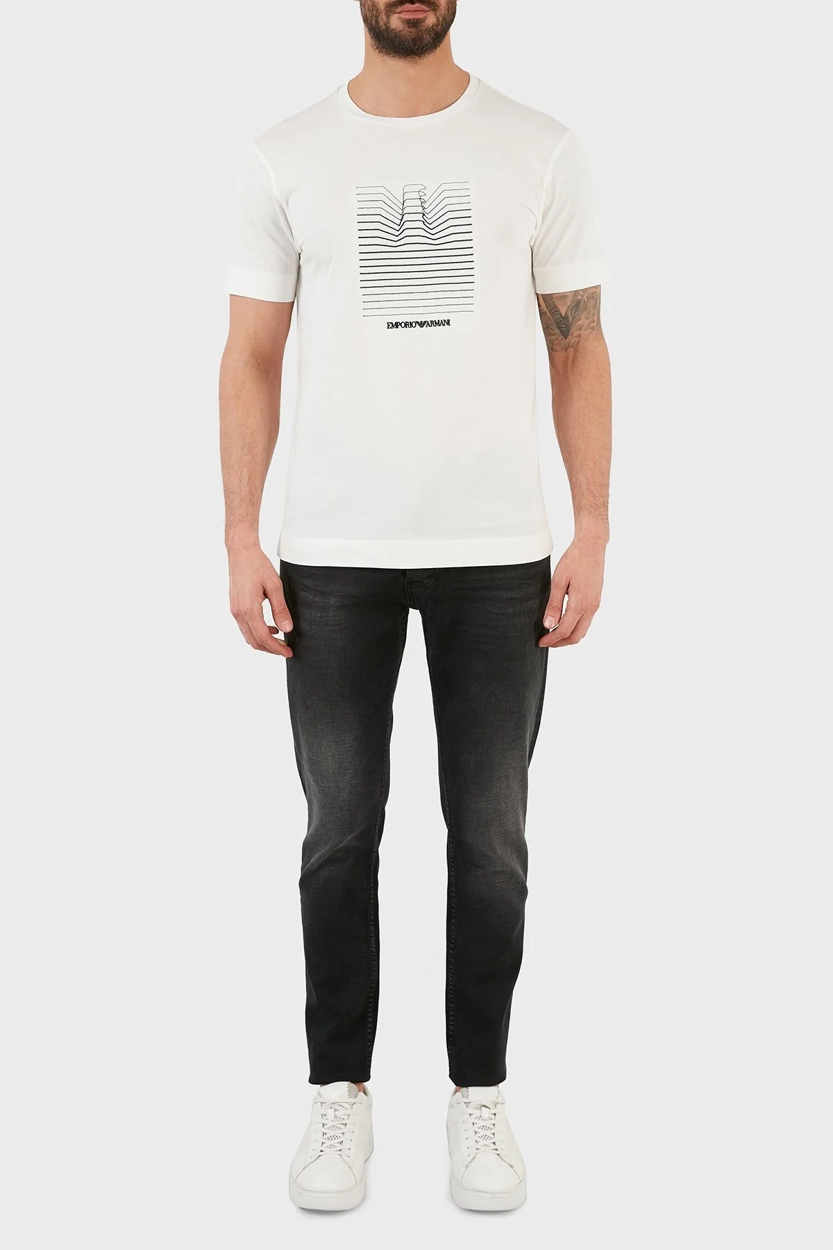 Exxe Pamuklu Skinny Fit Dar Paça Jeans Erkek Kot Pantolon EX1002K004BARTEZ SİYAH - 1