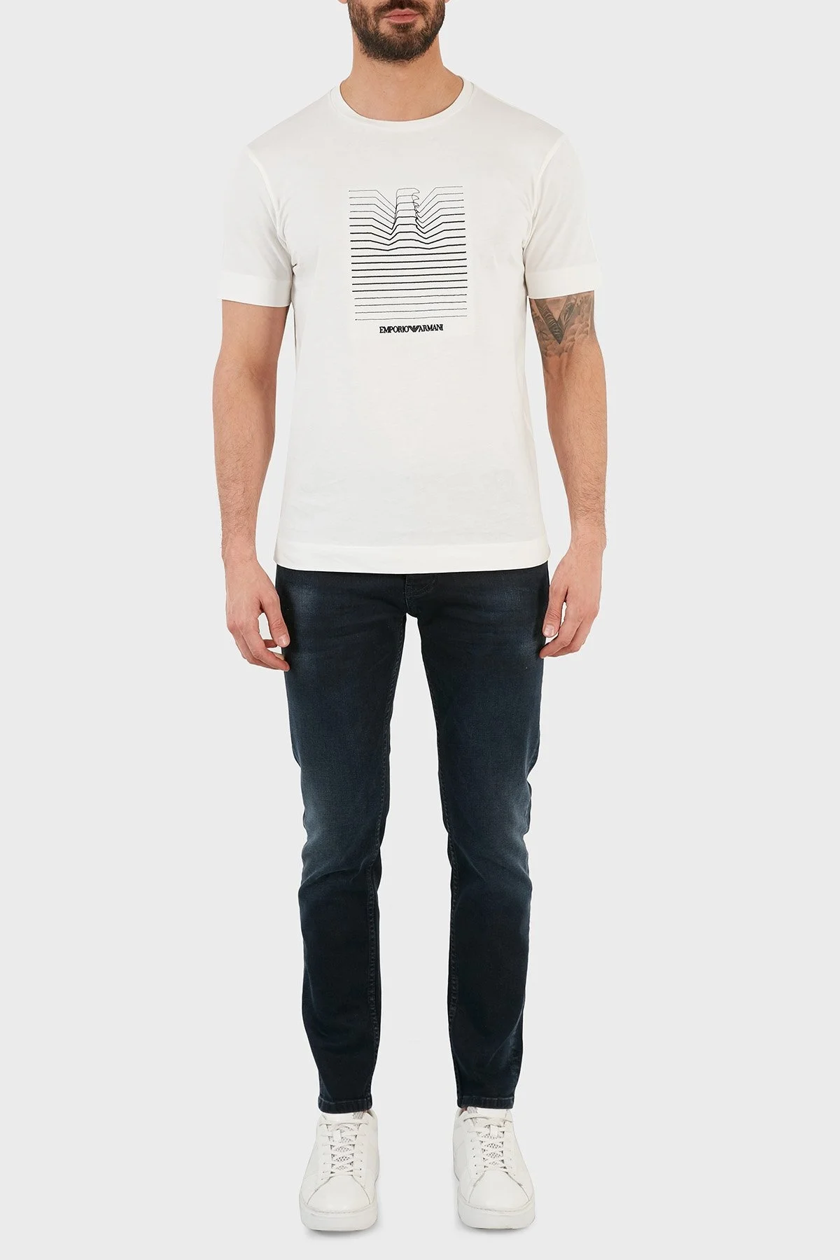 Exxe Pamuklu Skinny Fit Dar Paça Jeans Erkek Kot Pantolon EX1002K007BARTEZ SİYAH - 1