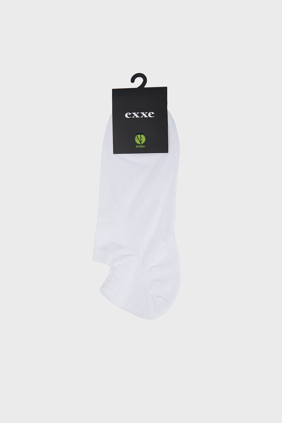Exxe Yumuşak Dokulu Bambu Erkek Çorap 6220003 BEYAZ - 3