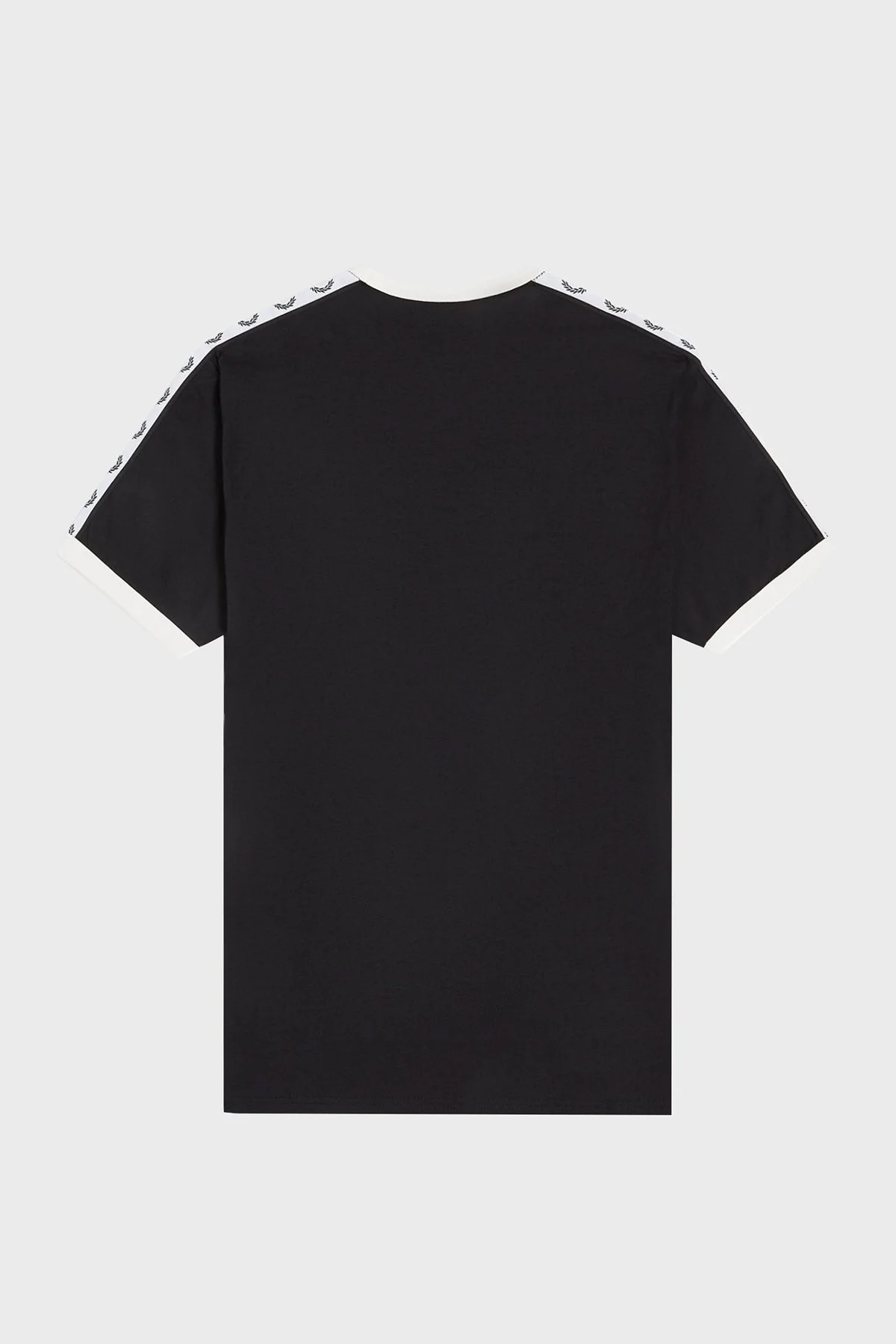 Fred Perry % 100 Pamuk Logo Baskılı Regular Fit Bisiklet Yaka Erkek T Shirt M4620 102 SİYAH - 12