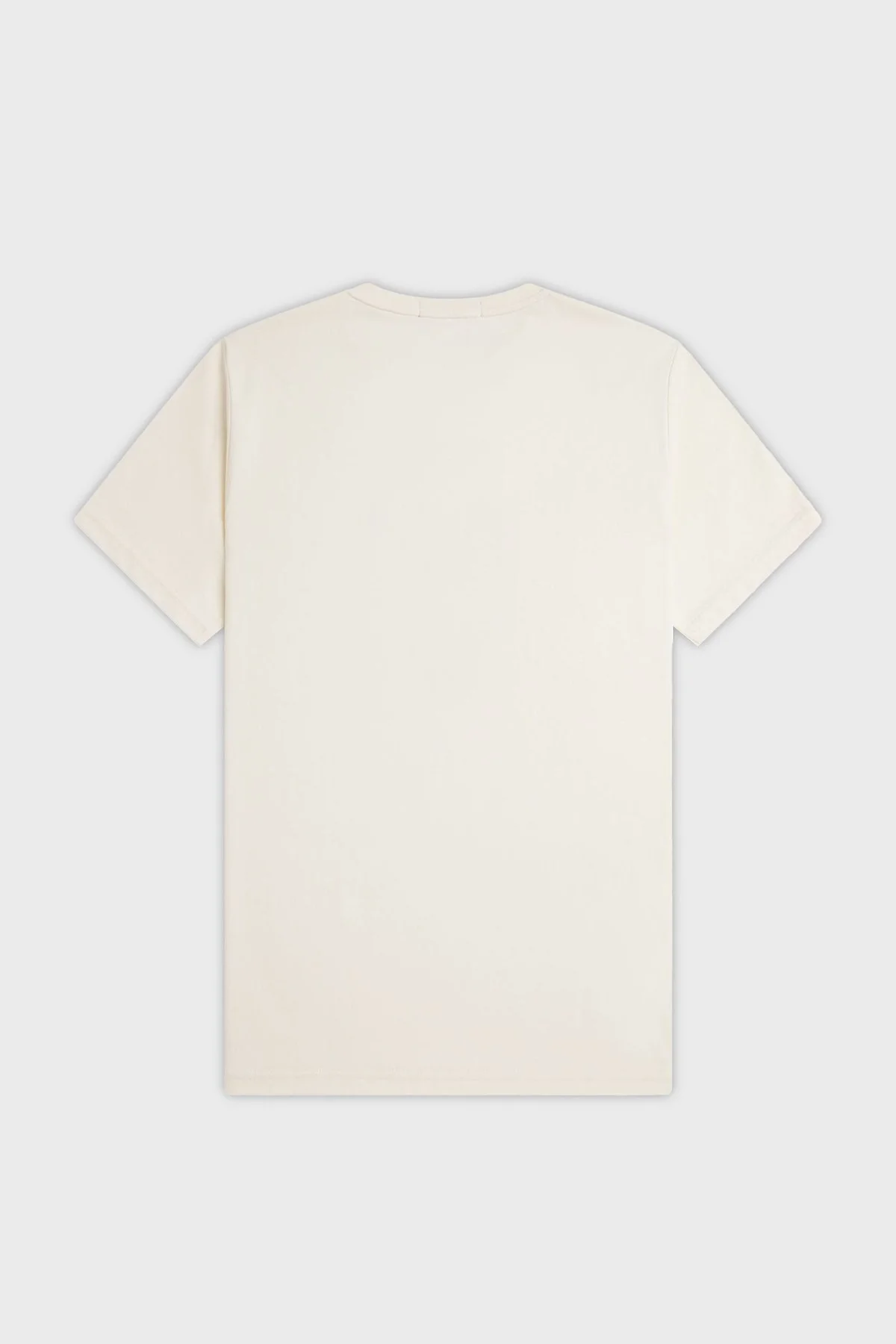 Fred Perry % 100 Pamuk Logo Nakışlı Regular Fit Bisiklet Yaka Erkek T Shirt M8587 560 EKRU - 12