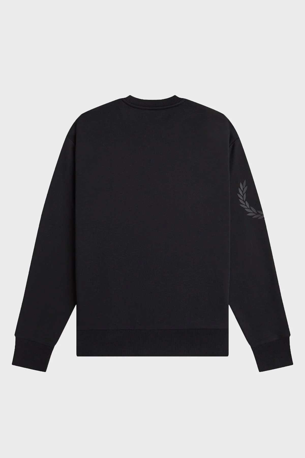 Fred Perry %100 Pamuk Regular Fit Bisiklet Yaka Erkek Sweat M3622 102 Siyah - 6