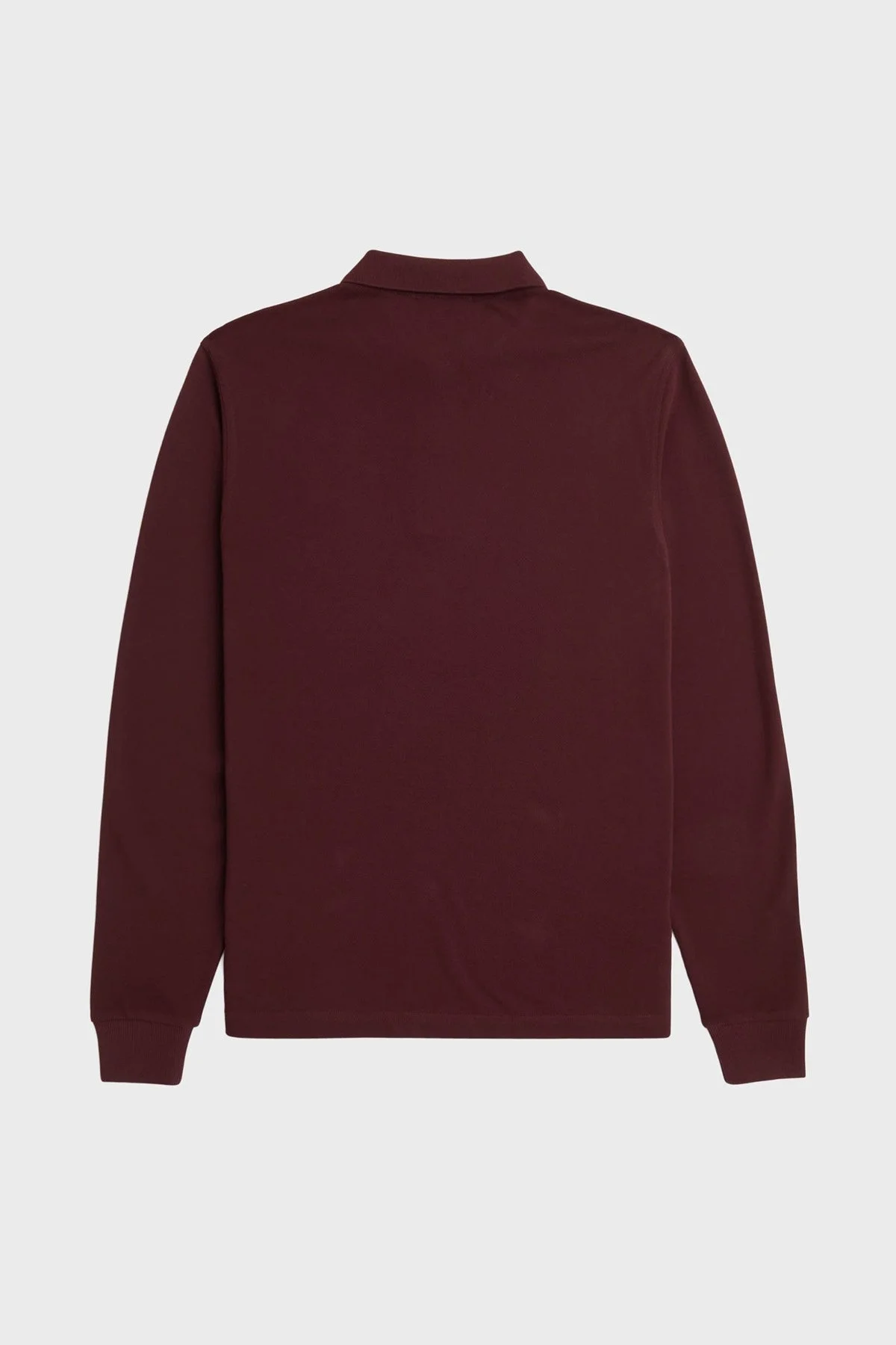Fred Perry % 100 Pamuk Regular Fit Düğmeli Erkek Polo Yaka Sweat M6006 597 BORDO - 2