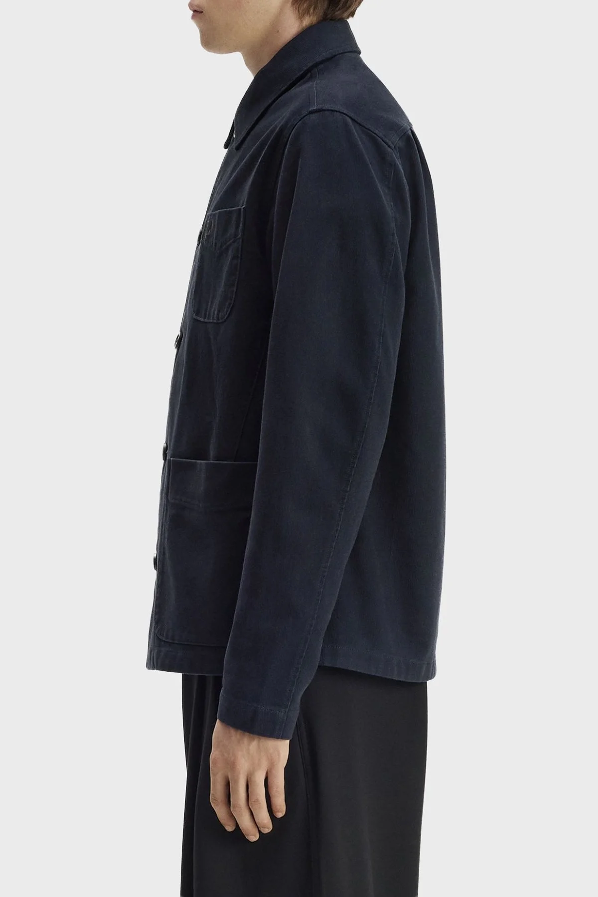 Fred Perry %100 Pamuk Regular Fit Klasik Yaka Erkek Gömlek M1701 608 Lacivert - 3