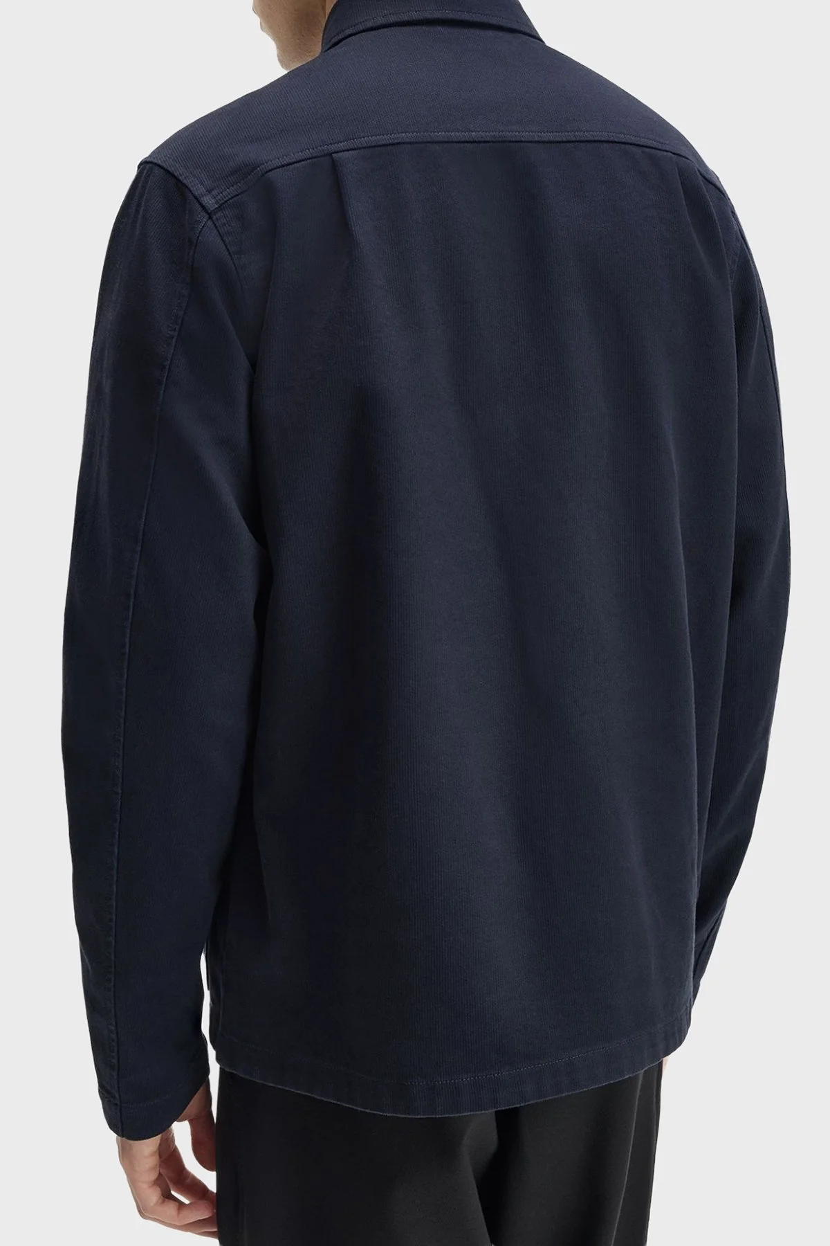 Fred Perry %100 Pamuk Regular Fit Klasik Yaka Erkek Gömlek M1701 608 Lacivert - 4