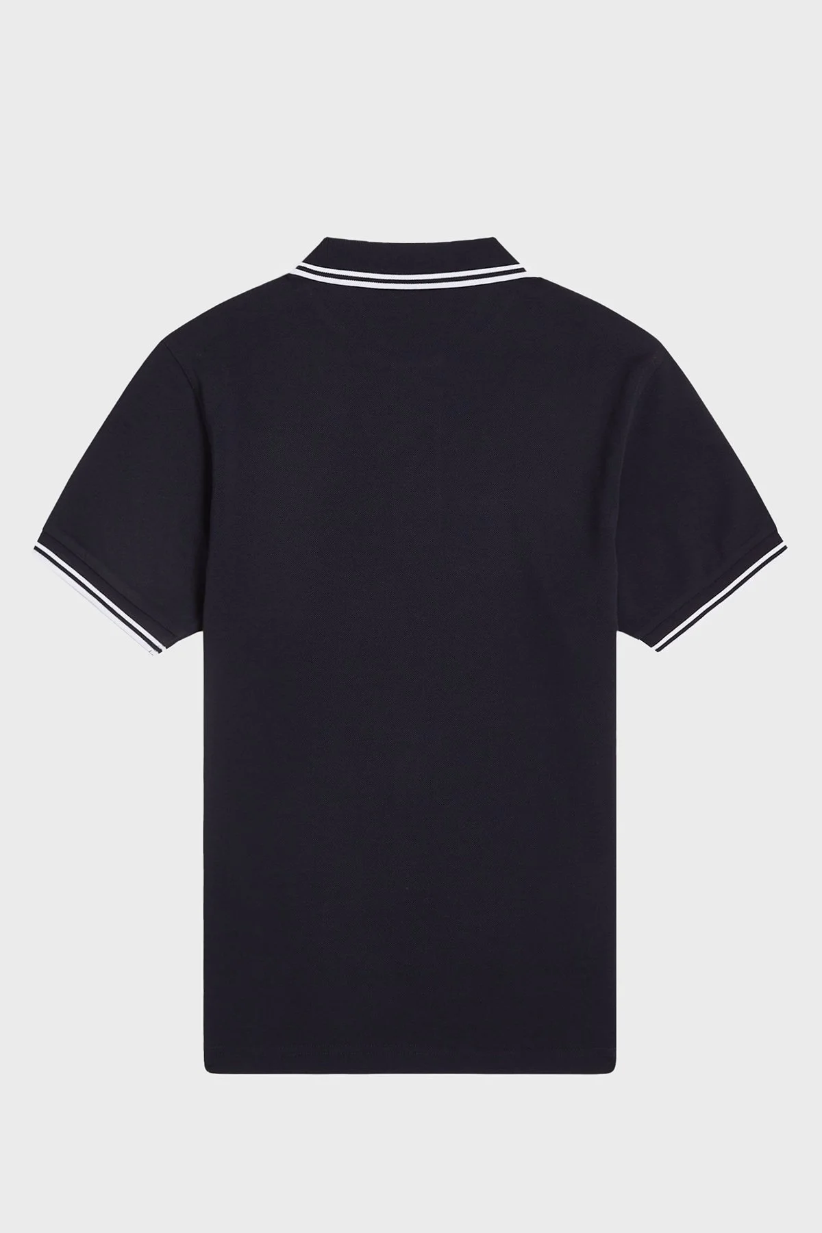 Fred Perry % 100 Pamuk Regular Fit Şerit Detaylı Düğmeli Erkek Polo Yaka T Shirt M3600 238 LACİVERT - 8