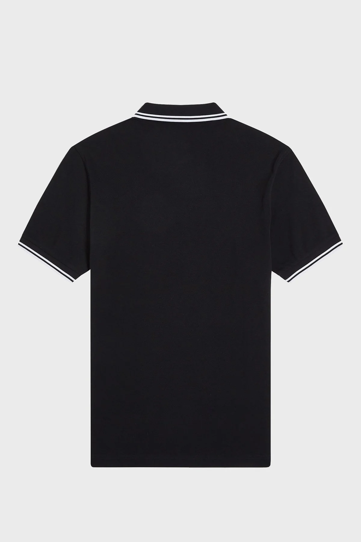 Fred Perry % 100 Pamuk Regular Fit Şerit Detaylı Düğmeli Erkek Polo Yaka T Shirt M3600 350 SİYAH - 13
