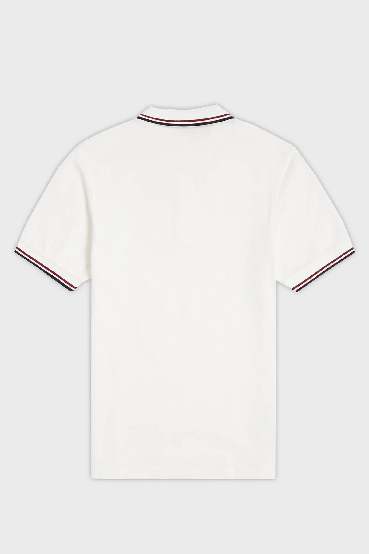 Fred Perry % 100 Pamuk Regular Fit Şerit Detaylı Düğmeli Erkek Polo Yaka T Shirt M3600 T60 EKRU - 11