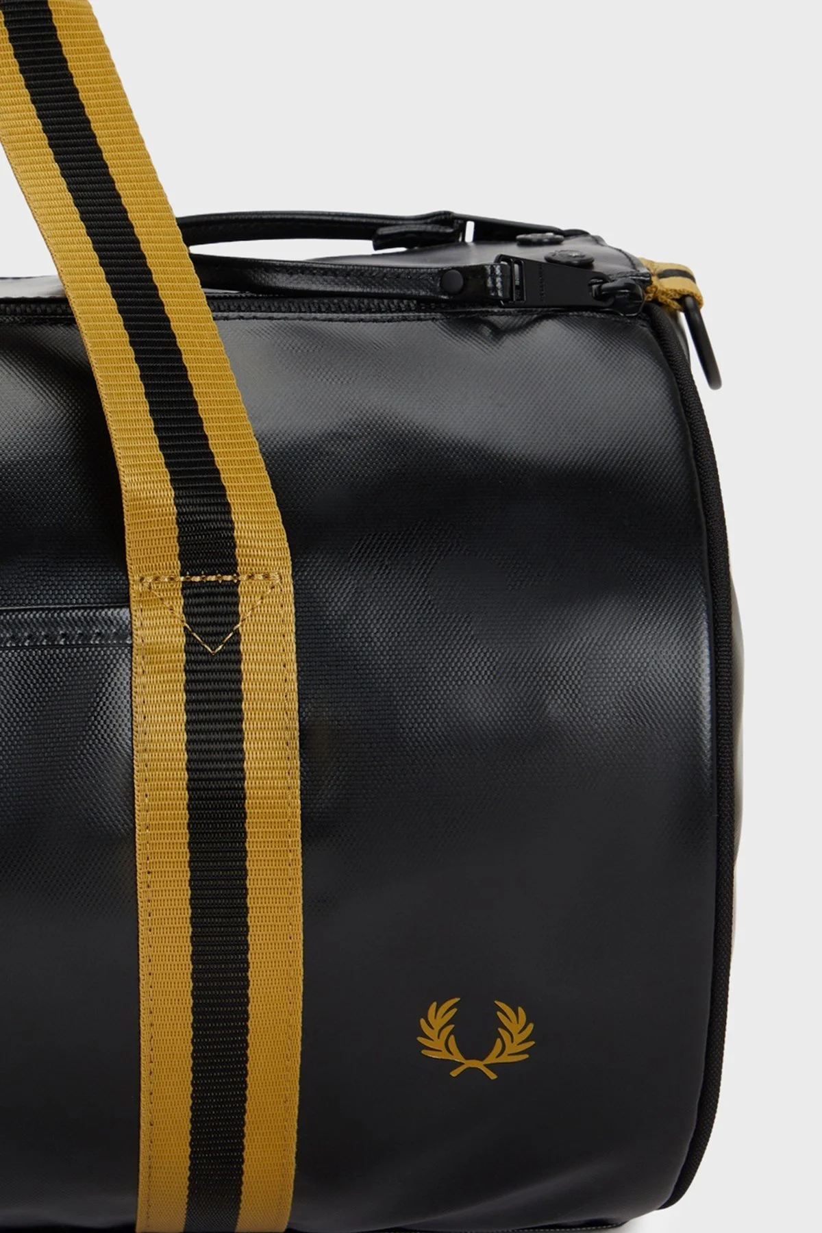 Fred Perry Ayarlanabilir Omuz Askılı Spor Unisex Çanta L3352 774 Siyah-gold - 5