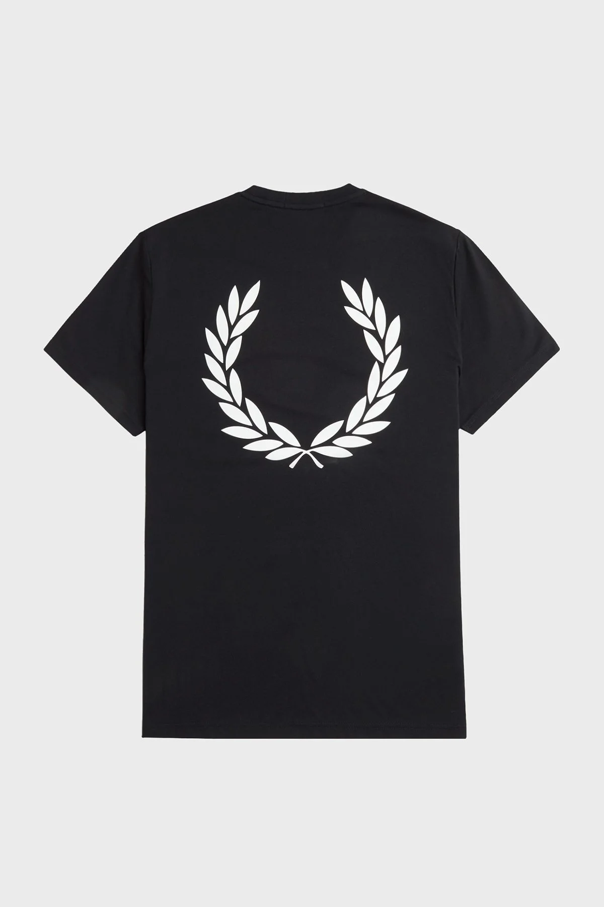 Fred Perry Baskılı % 100 Pamuk Regular Fit Bisiklet Yaka Erkek T Shirt M7784 102 SİYAH - 14