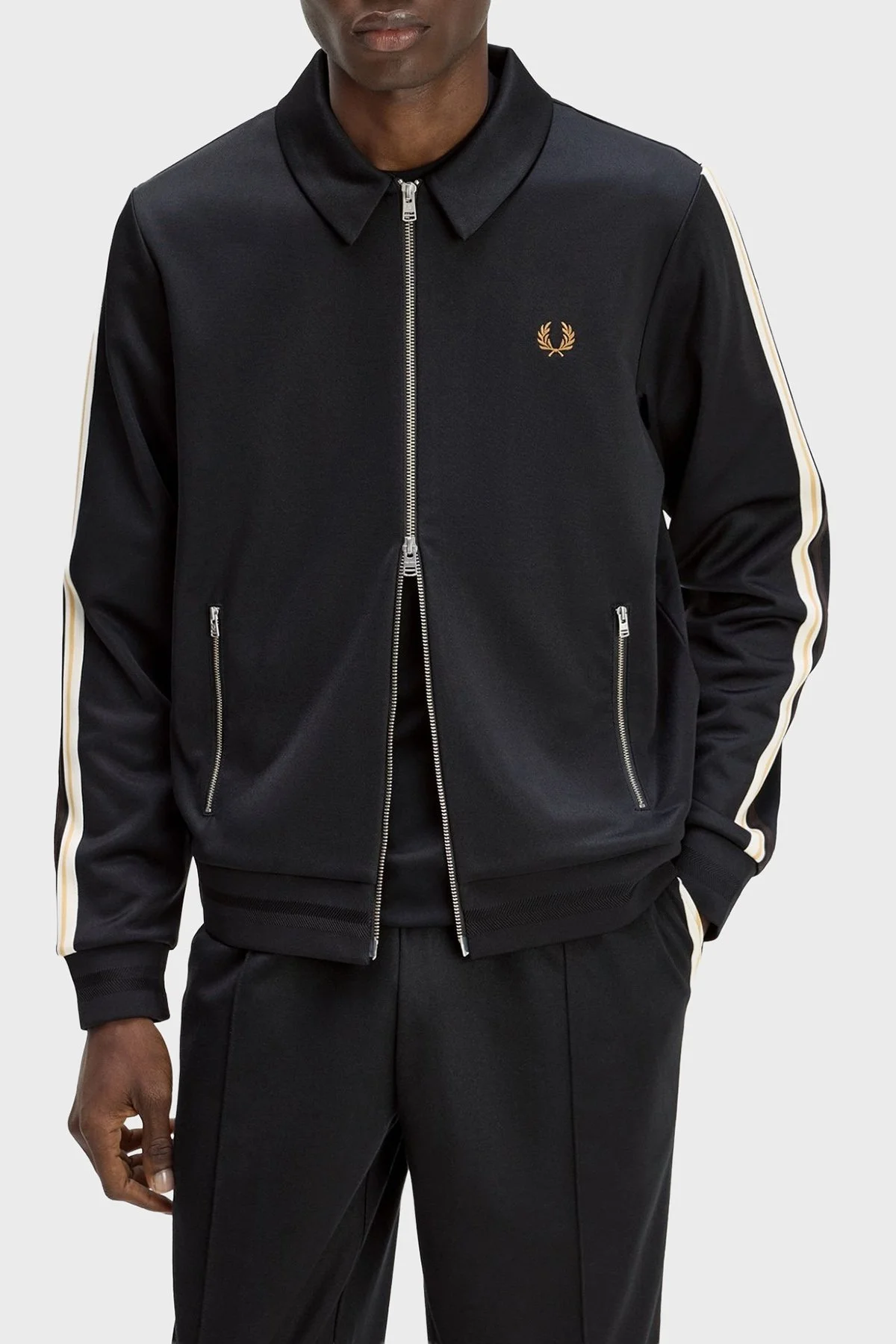 Fred Perry Erkek Ceket J3308 102 Siyah - 1