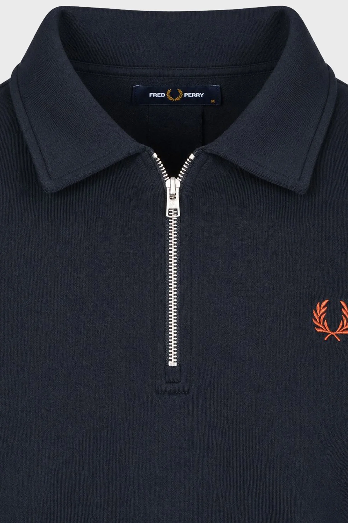 Fred Perry Erkek Sweat M2426 608 Lacivert - 4