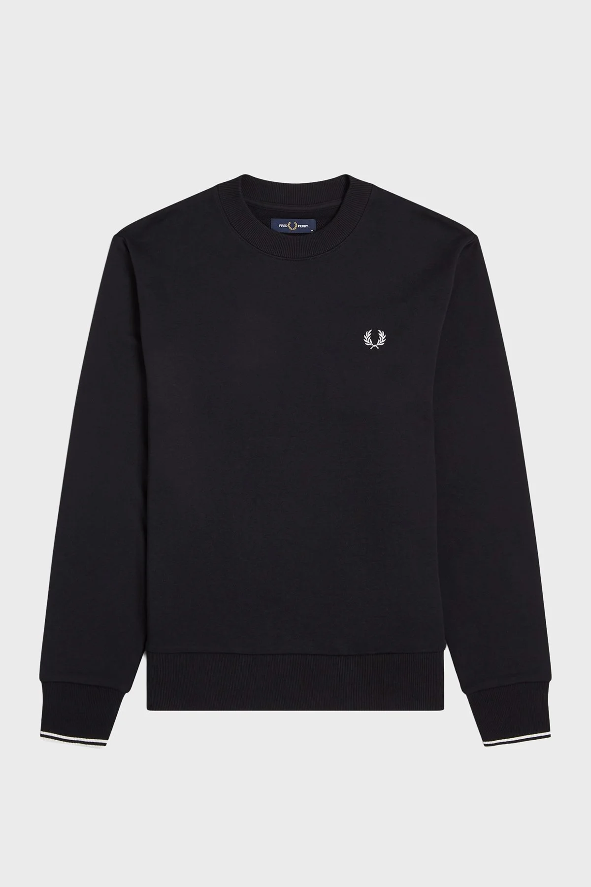 Fred Perry Erkek Sweat M7535 184 Siyah - 6