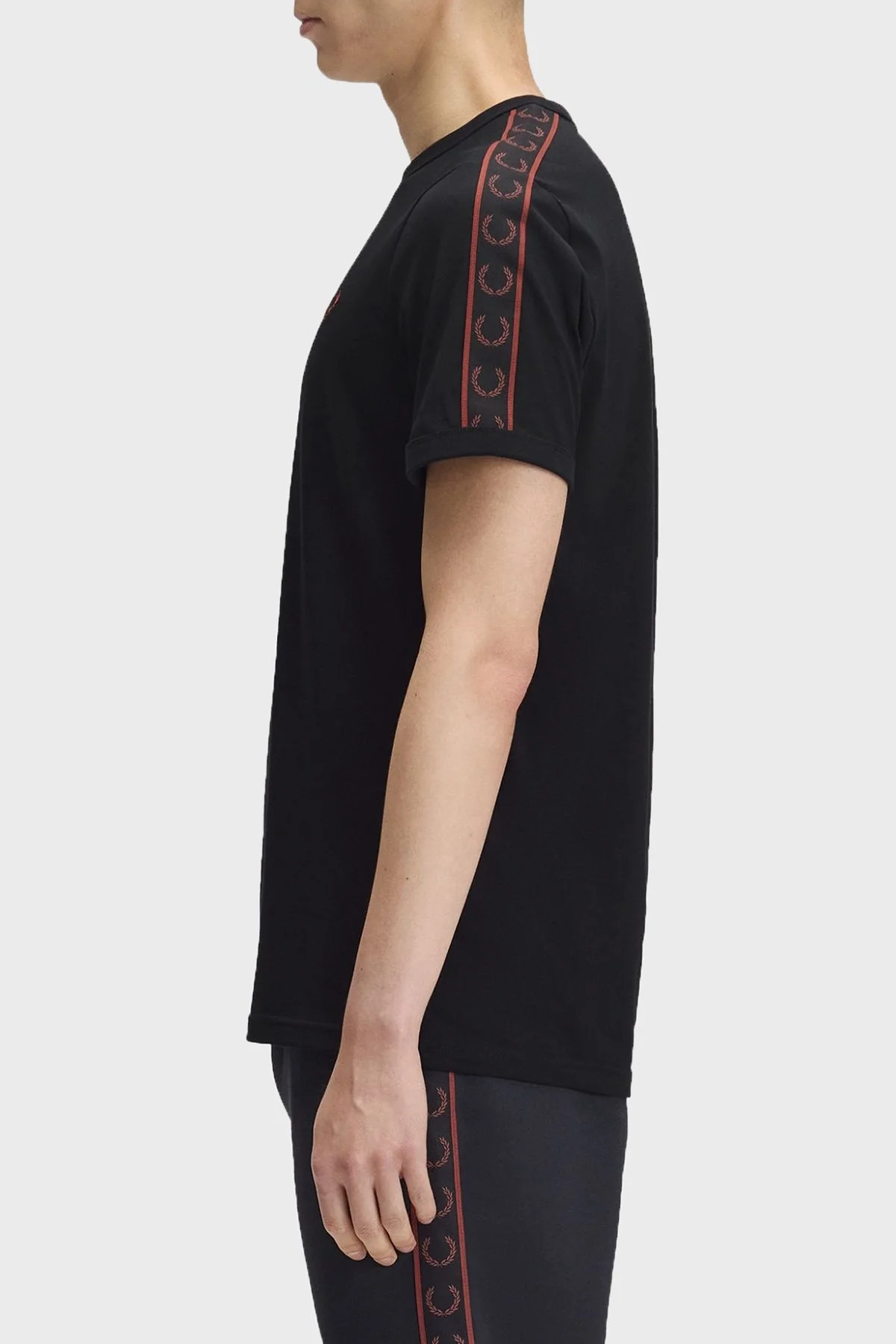Fred Perry Erkek T Shirt M4613 50C Siyah - 4