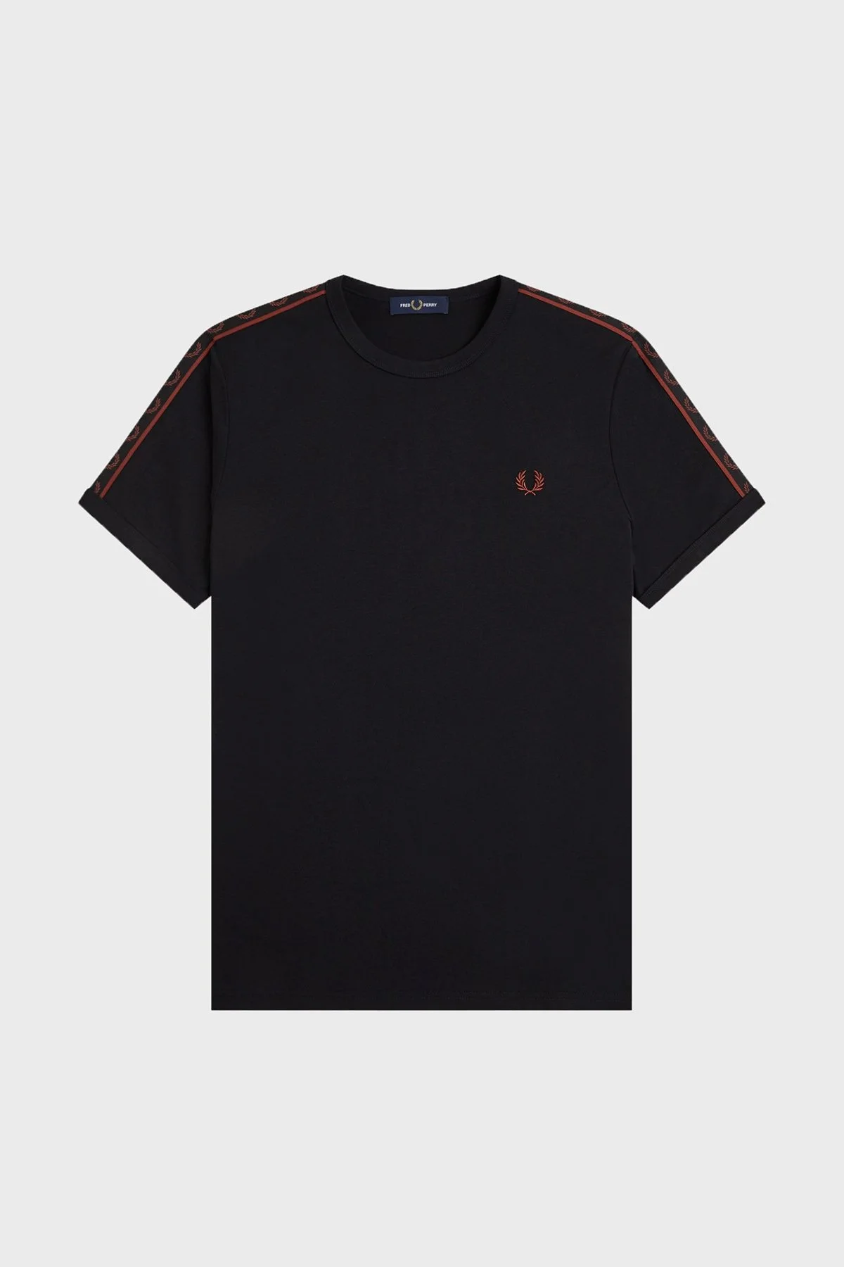 Fred Perry Erkek T Shirt M4613 50C Siyah - 6