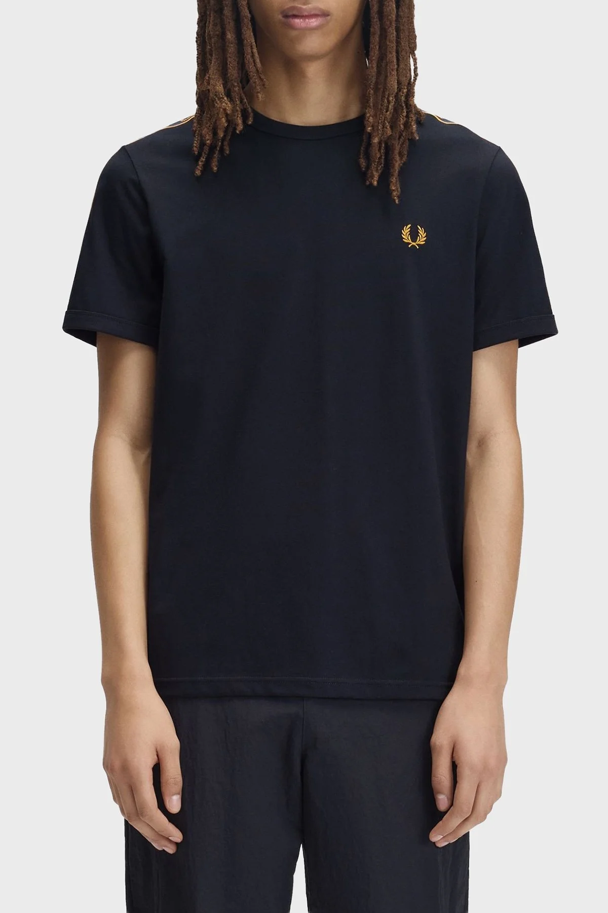 Fred Perry Erkek T Shirt M4613 51C Lacivert - 1