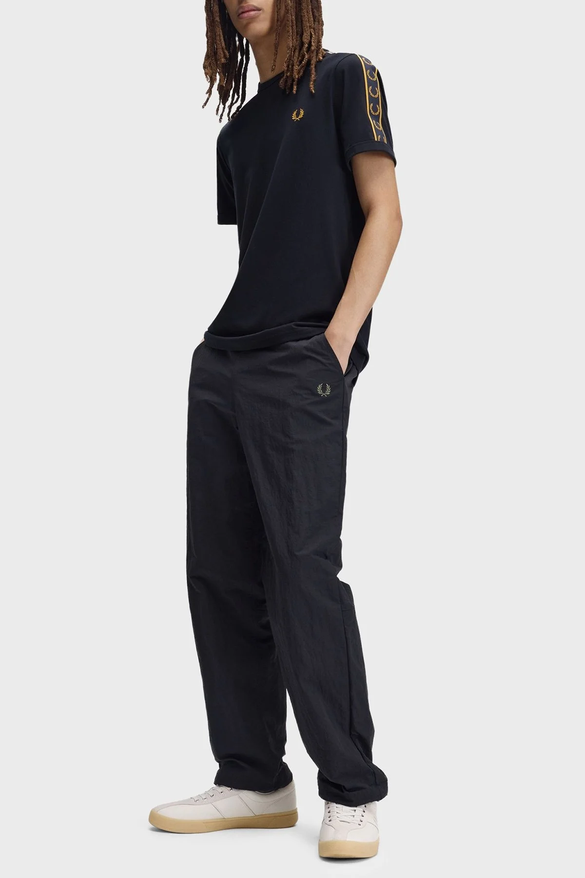 Fred Perry Erkek T Shirt M4613 51C Lacivert - 3