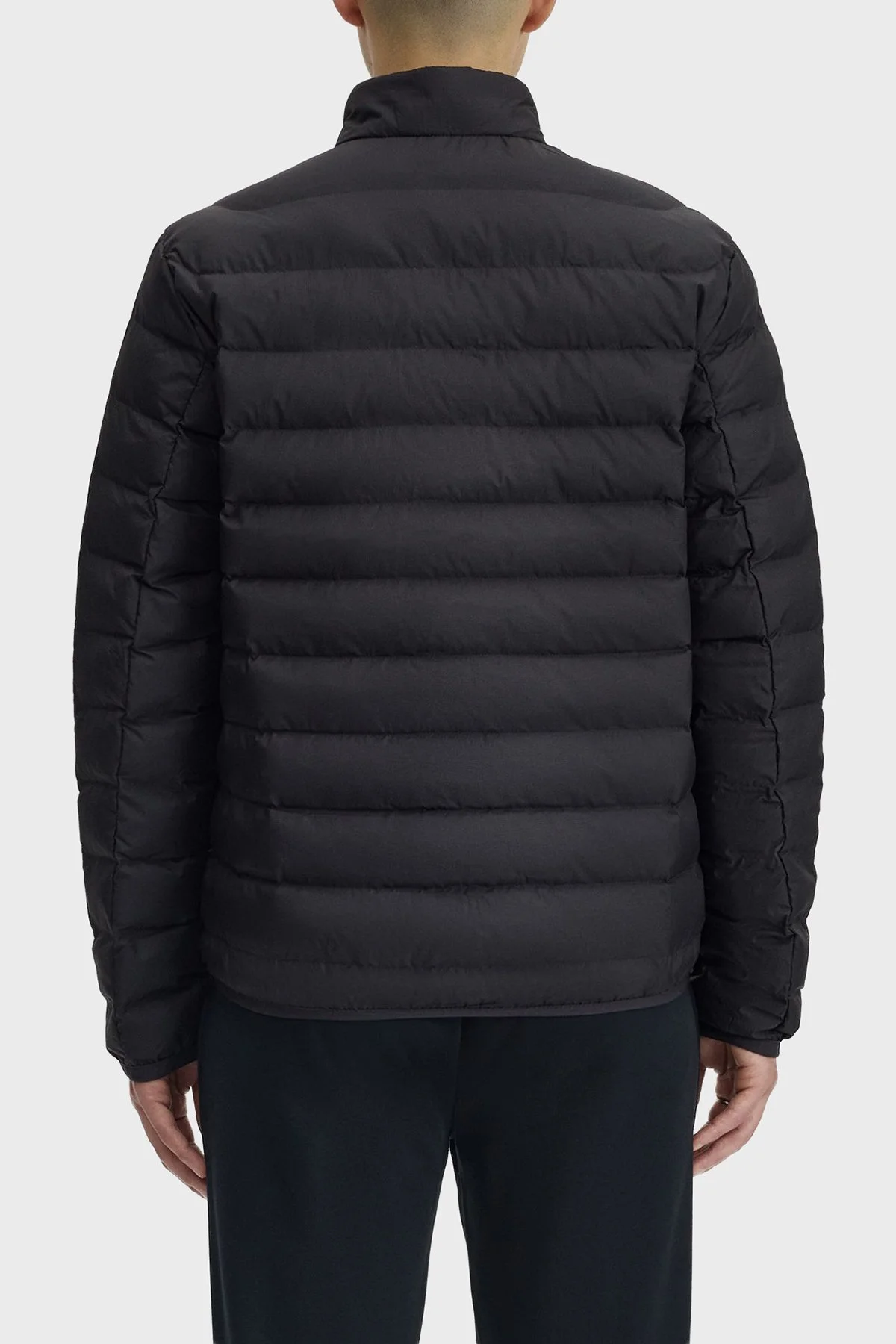 Fred Perry Kapitoneli Regular Fit Dik Yaka Fermuarlı Unisex Ceket J4564 102 SİYAH - 2