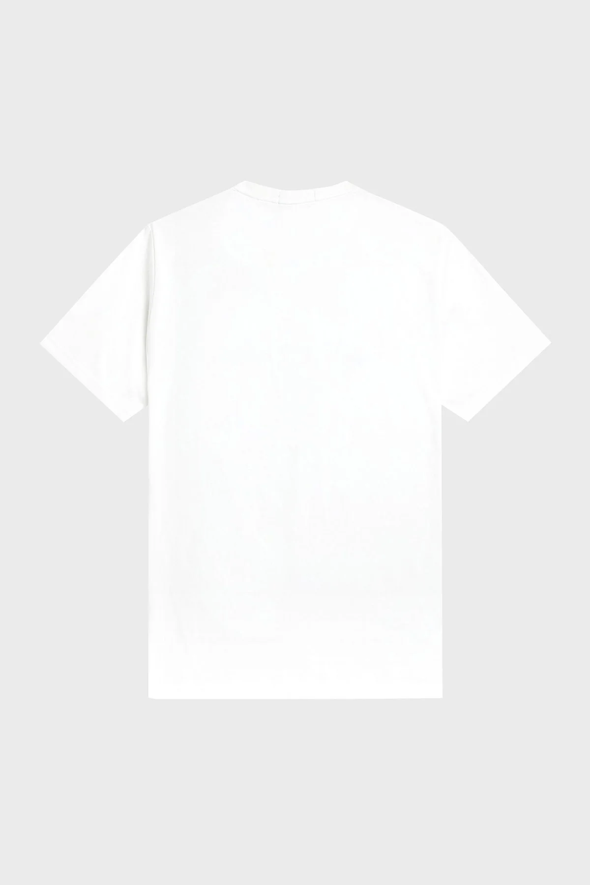 Fred Perry Logo Nakışlı % 100 Pamuk Regular Fit Bisiklet Yaka Erkek T Shirt M4580 100 BEYAZ - 6