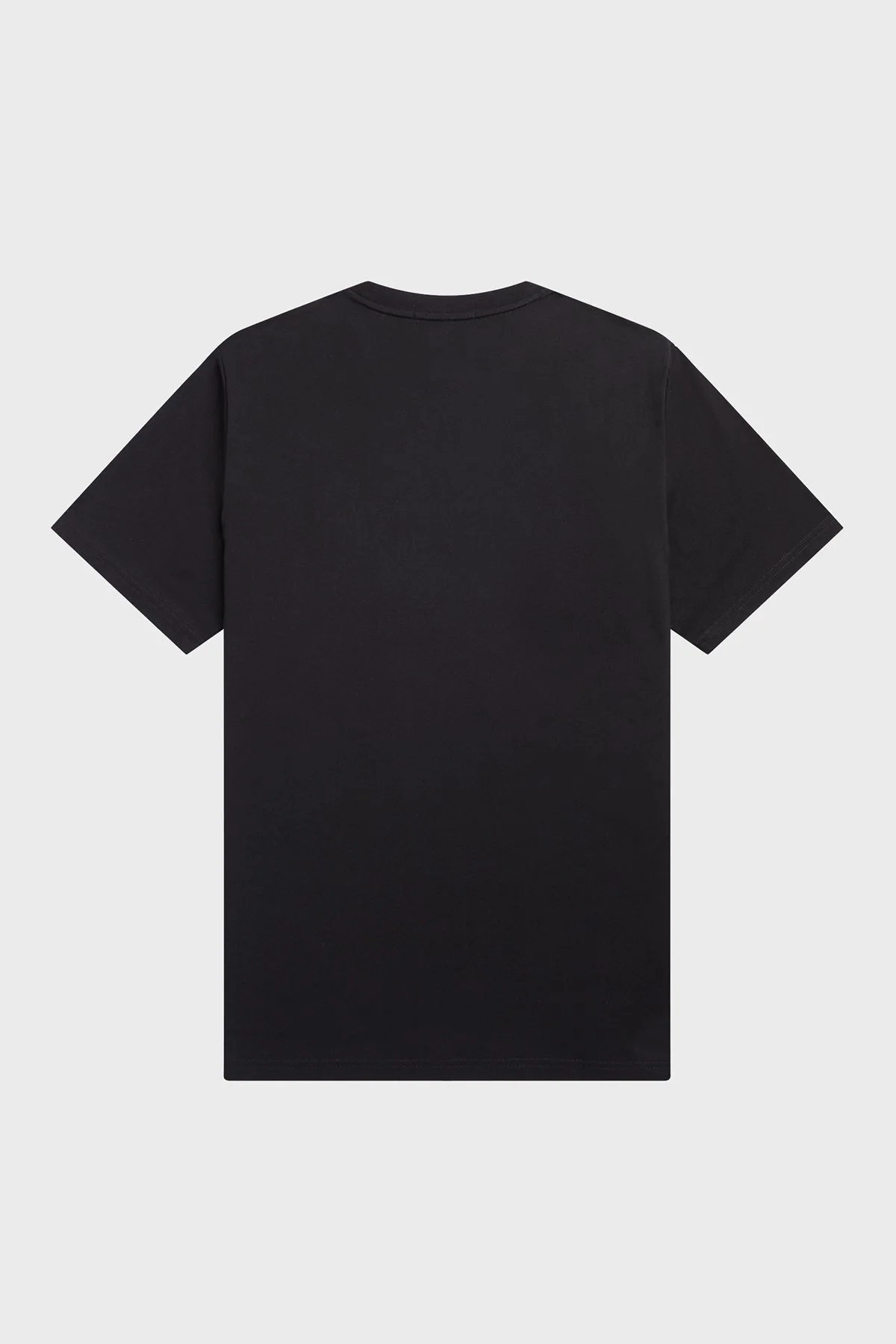 Fred Perry Logo Nakışlı % 100 Pamuk Regular Fit Bisiklet Yaka Erkek T Shirt M4580 102 SİYAH - 10