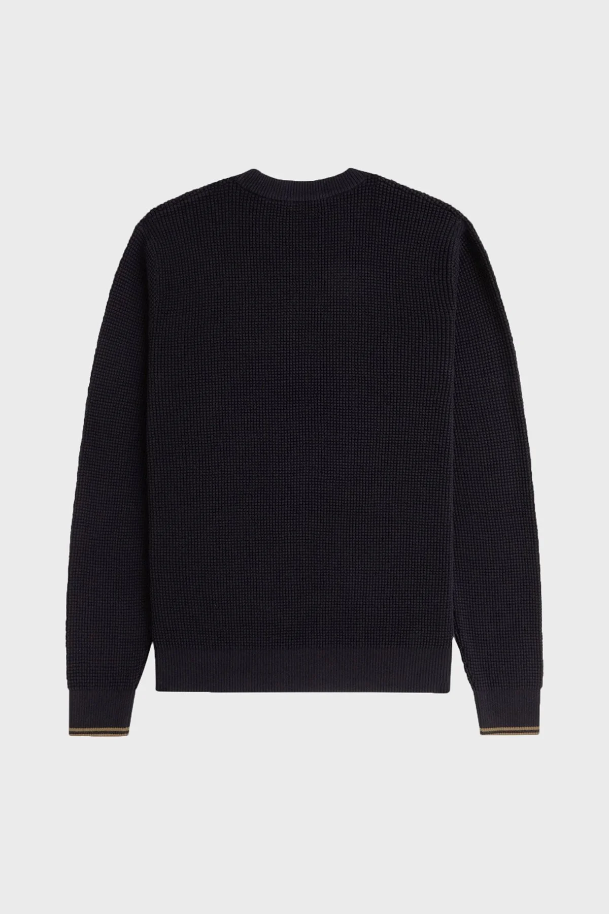 Fred Perry Logolu % 100 Pamuk Regular Fit Bisiklet Yaka Erkek Sweat K6507 102 SİYAH - 7