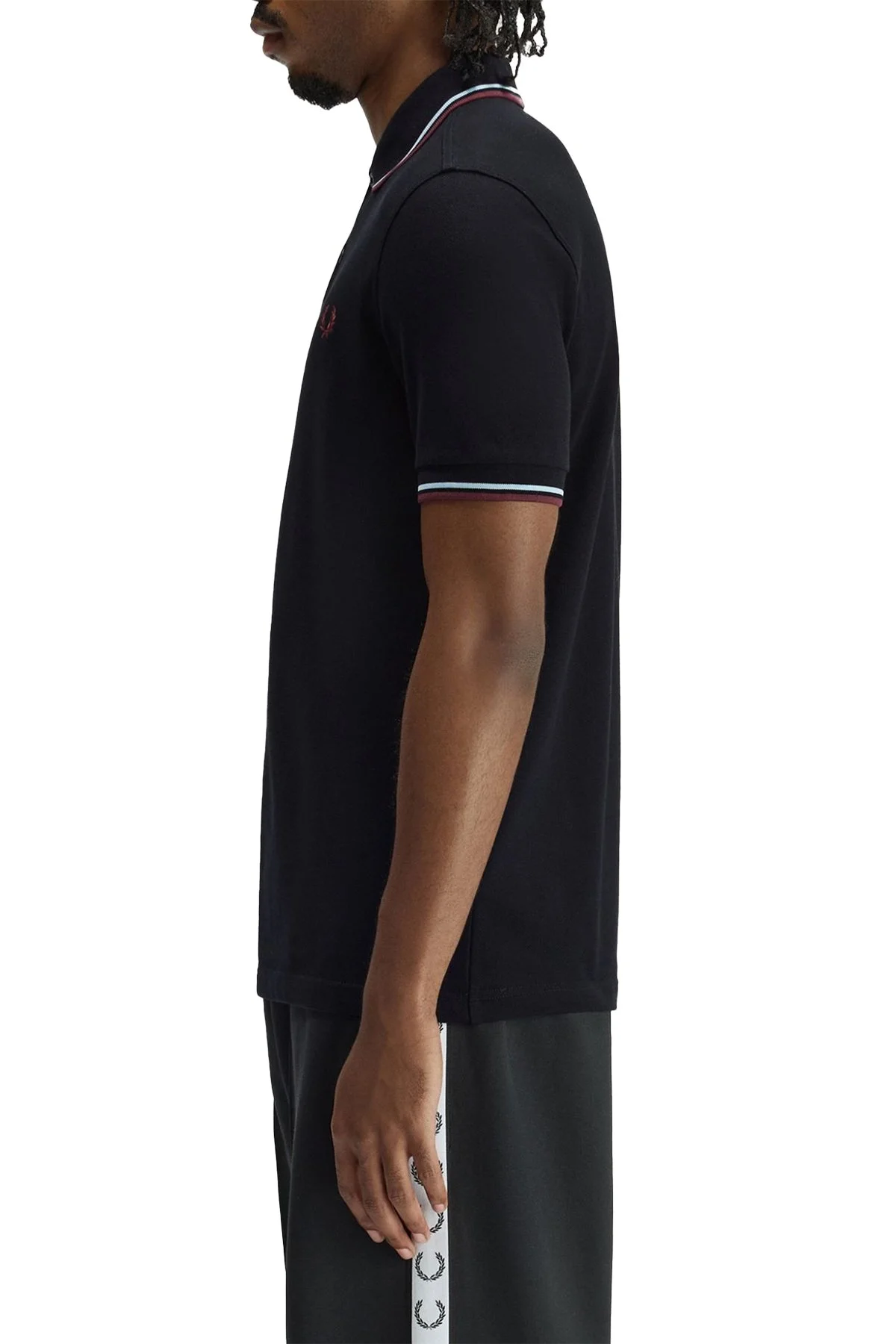 Fred Perry Logolu % 100 Pamuk Regular Fit Düğmeli Erkek Polo M3600P 10B LACİVERT - 2