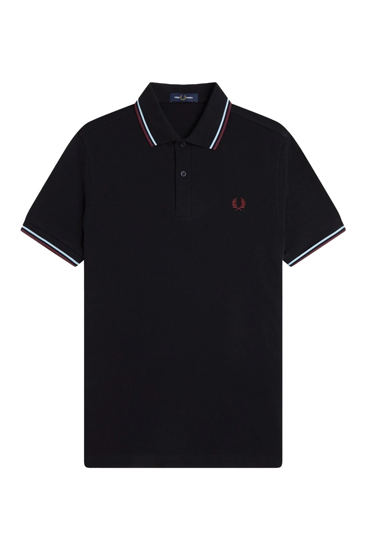 Fred Perry Logolu % 100 Pamuk Regular Fit Düğmeli Erkek Polo M3600P 10B LACİVERT - 6