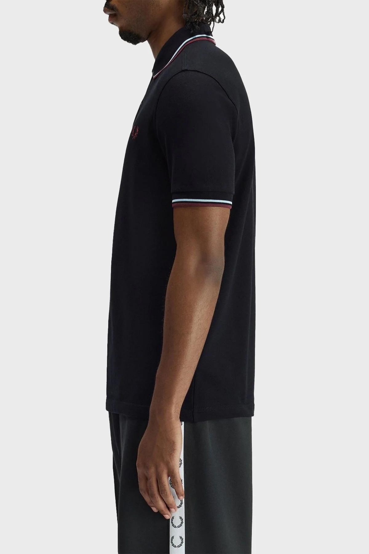 Fred Perry Logolu % 100 Pamuk Regular Fit Düğmeli Erkek Polo M3600P 10B Lacivert - 2