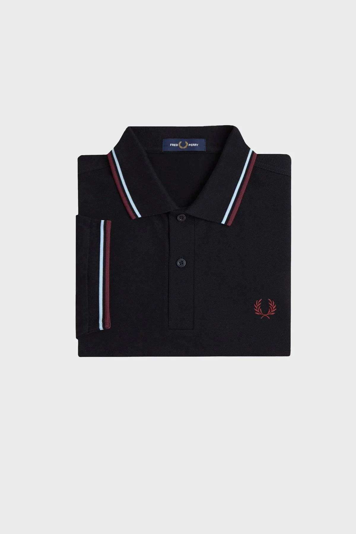 Fred Perry Logolu % 100 Pamuk Regular Fit Düğmeli Erkek Polo M3600P 10B Lacivert - 5