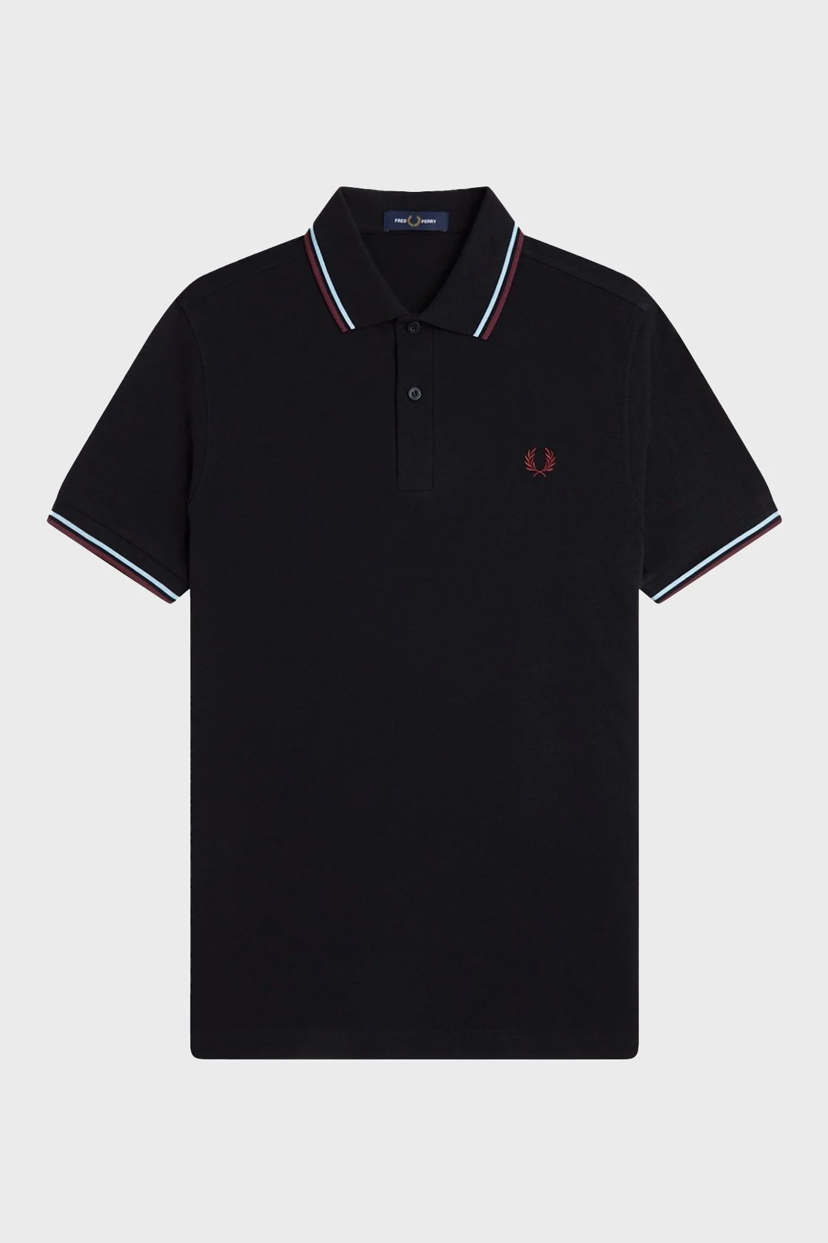 Fred Perry Logolu % 100 Pamuk Regular Fit Düğmeli Erkek Polo M3600P 10B Lacivert - 6