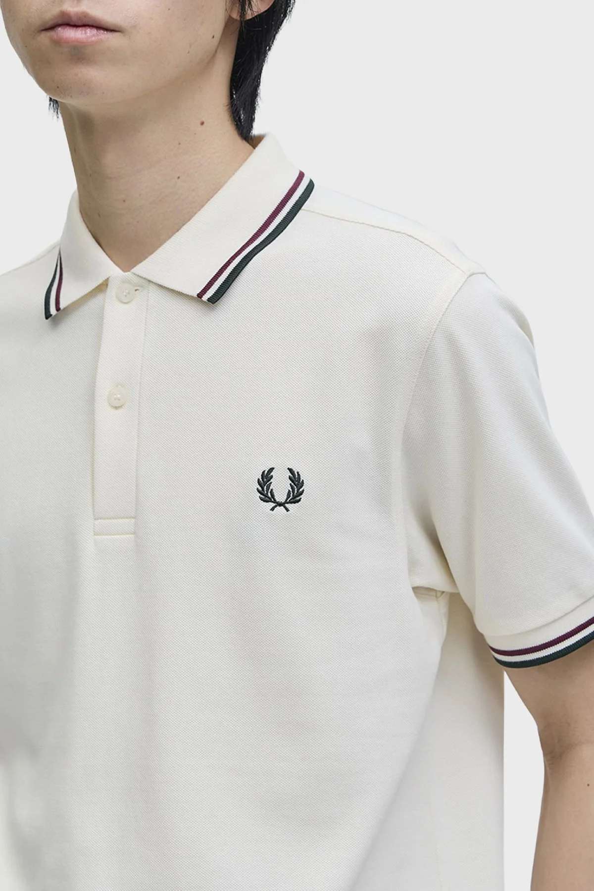 Fred Perry Logolu % 100 Pamuk Regular Fit Düğmeli Erkek Polo M3600P 84A BEJ - 4
