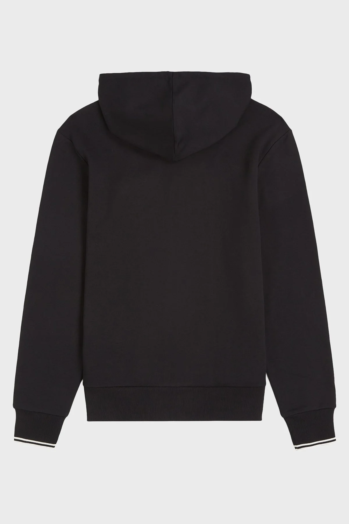 Fred Perry Logolu % 100 Pamuk Regular Fit Kapüşonlu Erkek Sweat J7536 198 SİYAH - 7