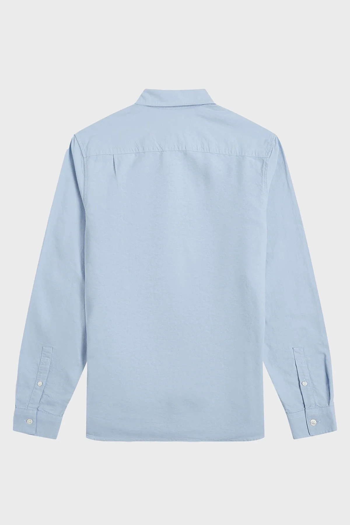 Fred Perry Logolu % 100 Pamuk Regular Fit Tek Cepli Düğmeli Yaka Erkek Gömlek M5516 146 AÇIK MAVİ - 14