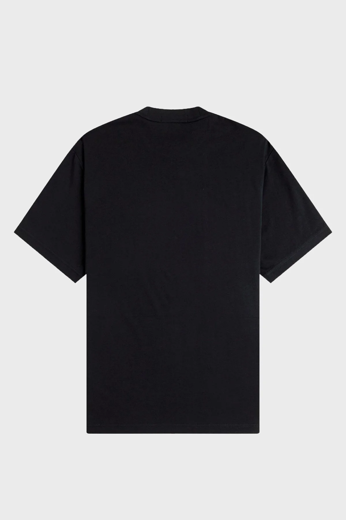 Fred Perry Logolu % 100 Pamuk Relaxed Fit Bisiklet Yaka Erkek T Shirt M2404 102 SİYAH - 5