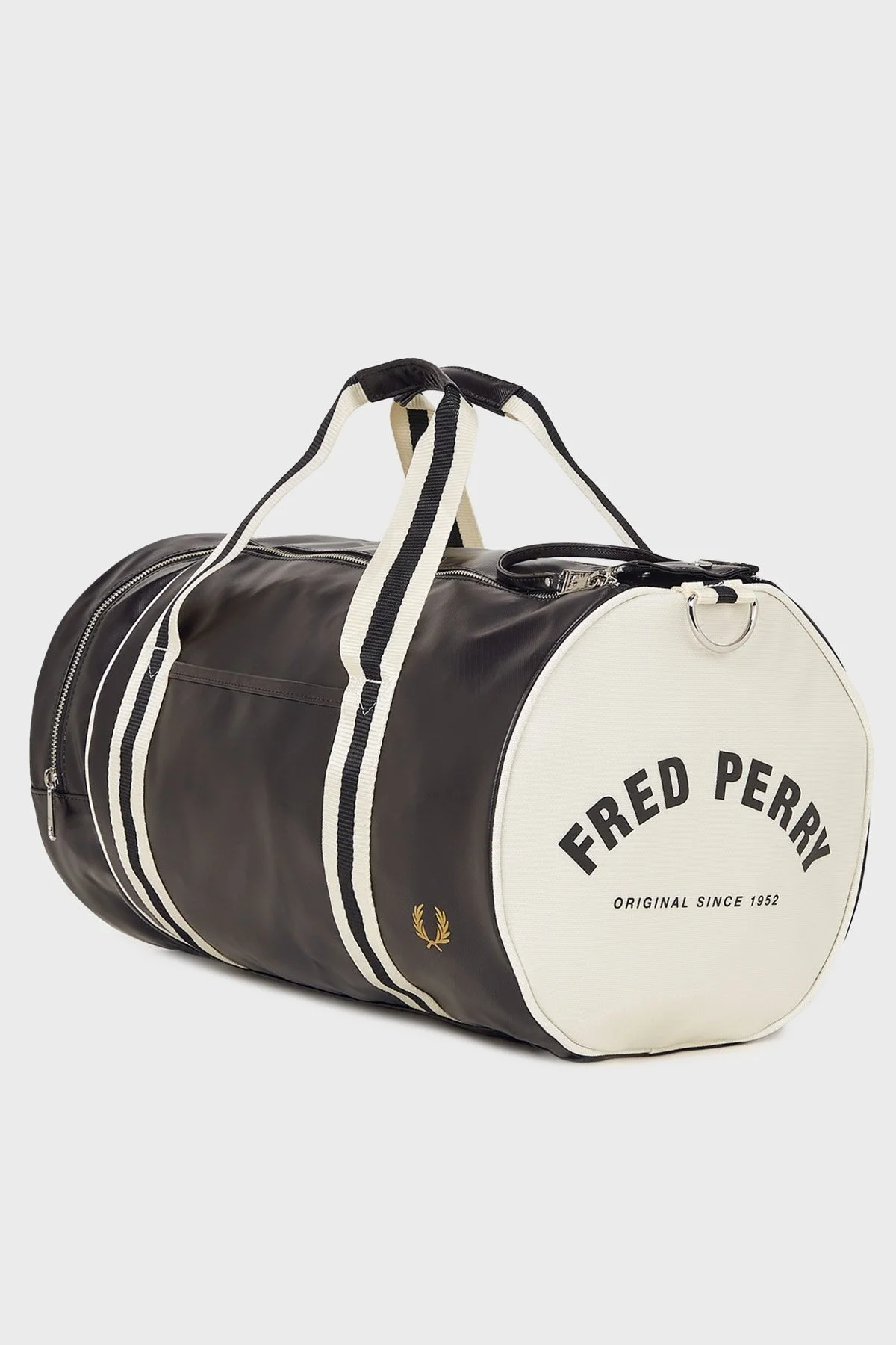 Fred Perry Logolu Ayarlanabilir Askılı Büyük Spor Unisex Çanta L7255 D57 SİYAH - 4