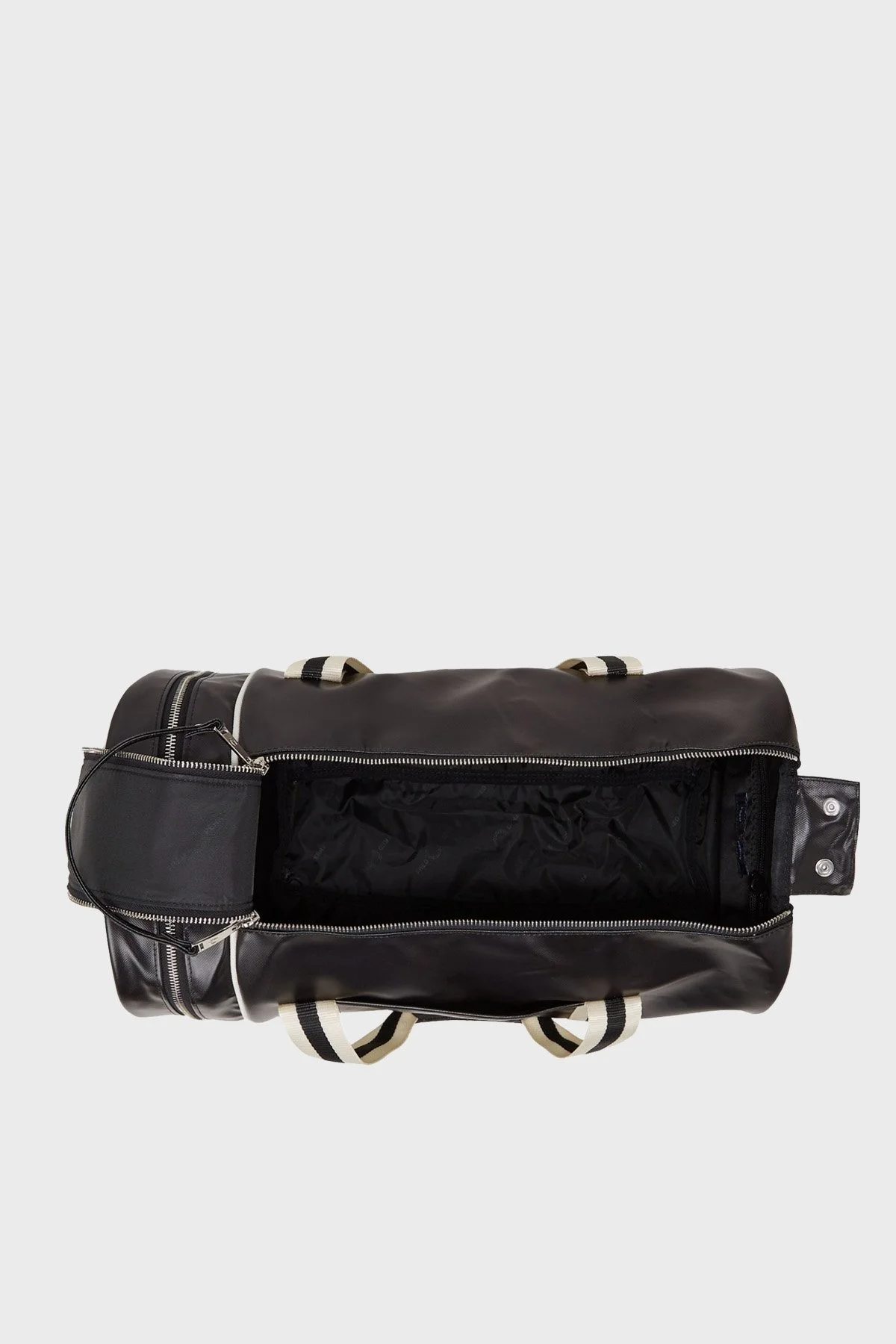 Fred Perry Logolu Ayarlanabilir Askılı Büyük Spor Unisex Çanta L7255 D57 SİYAH - 5