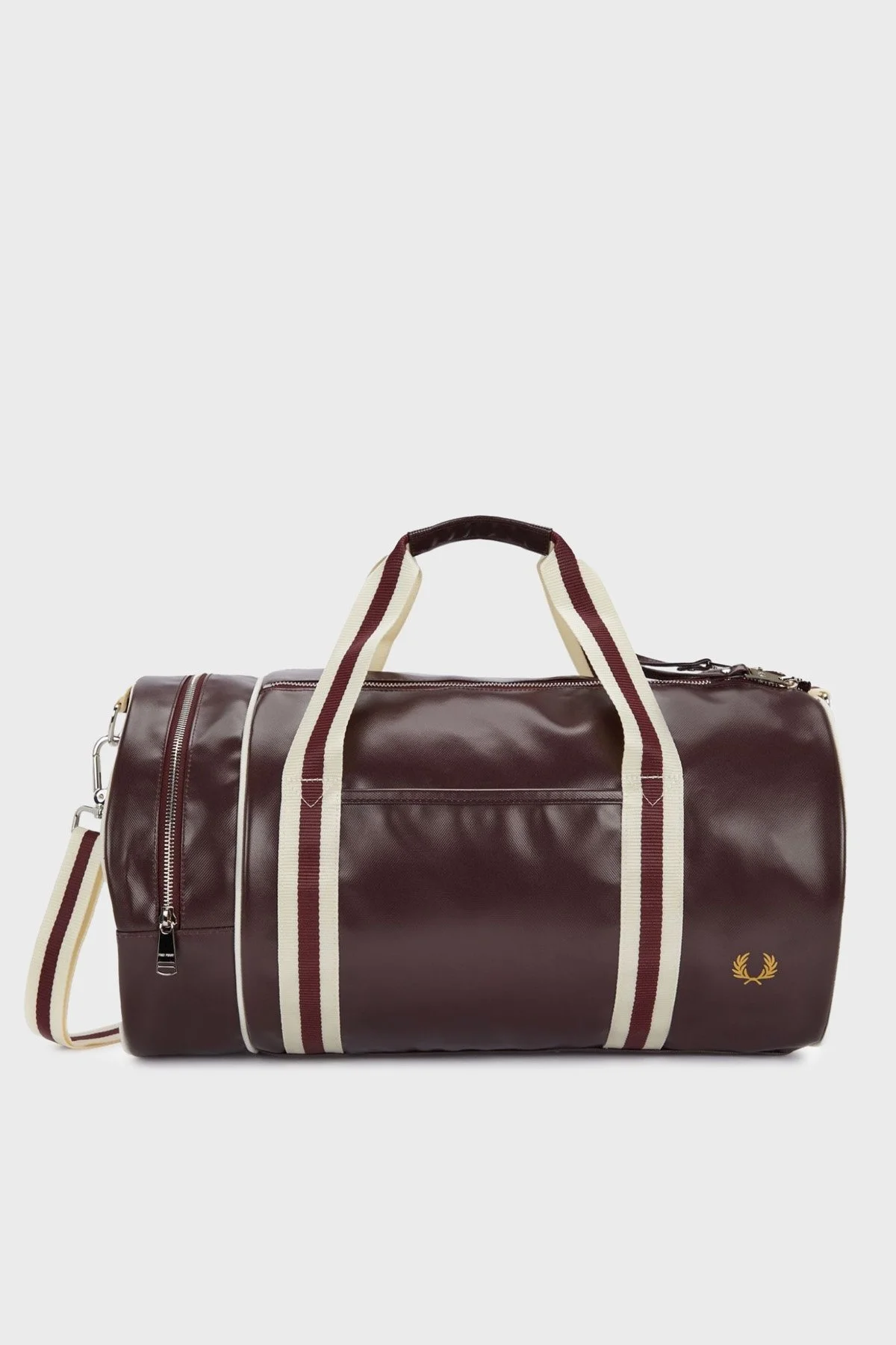 Fred Perry Logolu Ayarlanabilir Askılı Büyük Spor Unisex Çanta L7255 R82 KAHVE - 1