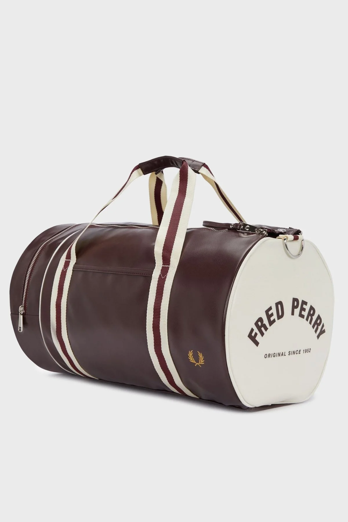 Fred Perry Logolu Ayarlanabilir Askılı Büyük Spor Unisex Çanta L7255 R82 KAHVE - 2