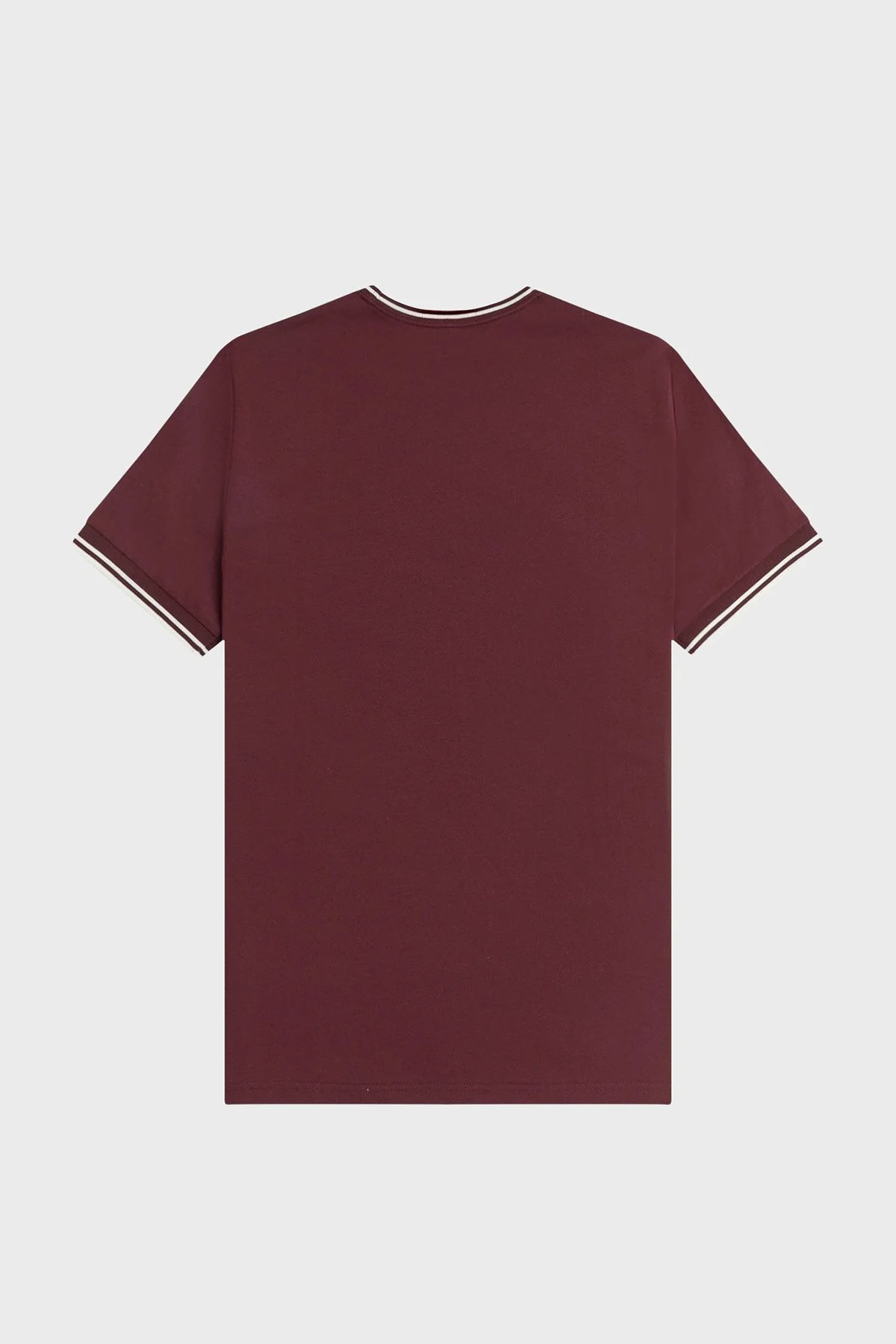 Fred Perry Logolu Pamuklu Regular Fit Bisiklet Yaka Erkek T Shirt M1588V 64A BORDO - 6