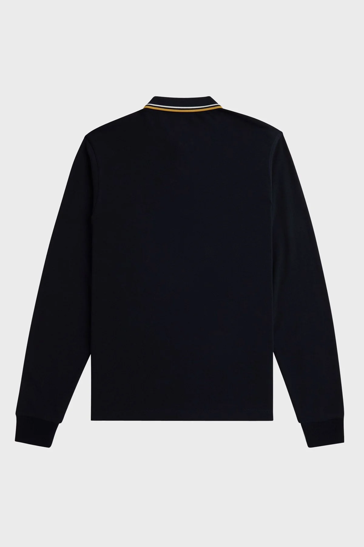 Fred Perry Logolu Pamuklu Regular Fit Düğmeli Erkek Polo Yaka Sweat M3636 W53 SİYAH - 7