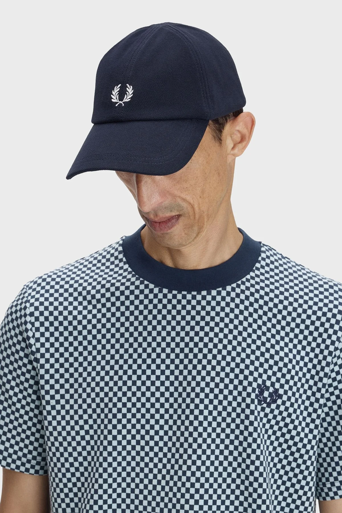 Fred Perry Logolu Pamuklu Unisex Şapka HW2295 267 LACİVERT - 2