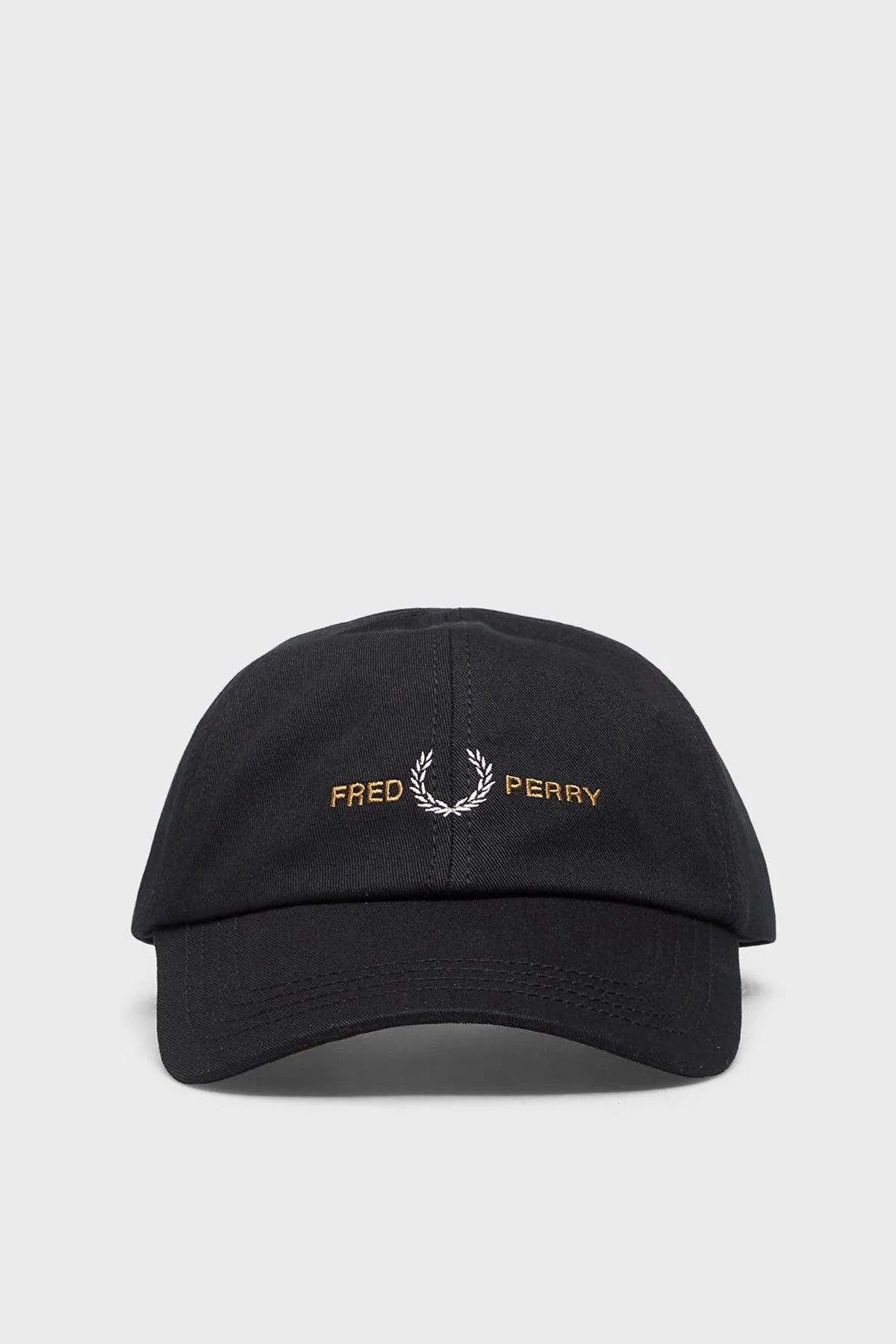 Fred Perry Logolu Pamuklu Unisex Şapka HW2300 220 SİYAH - 1