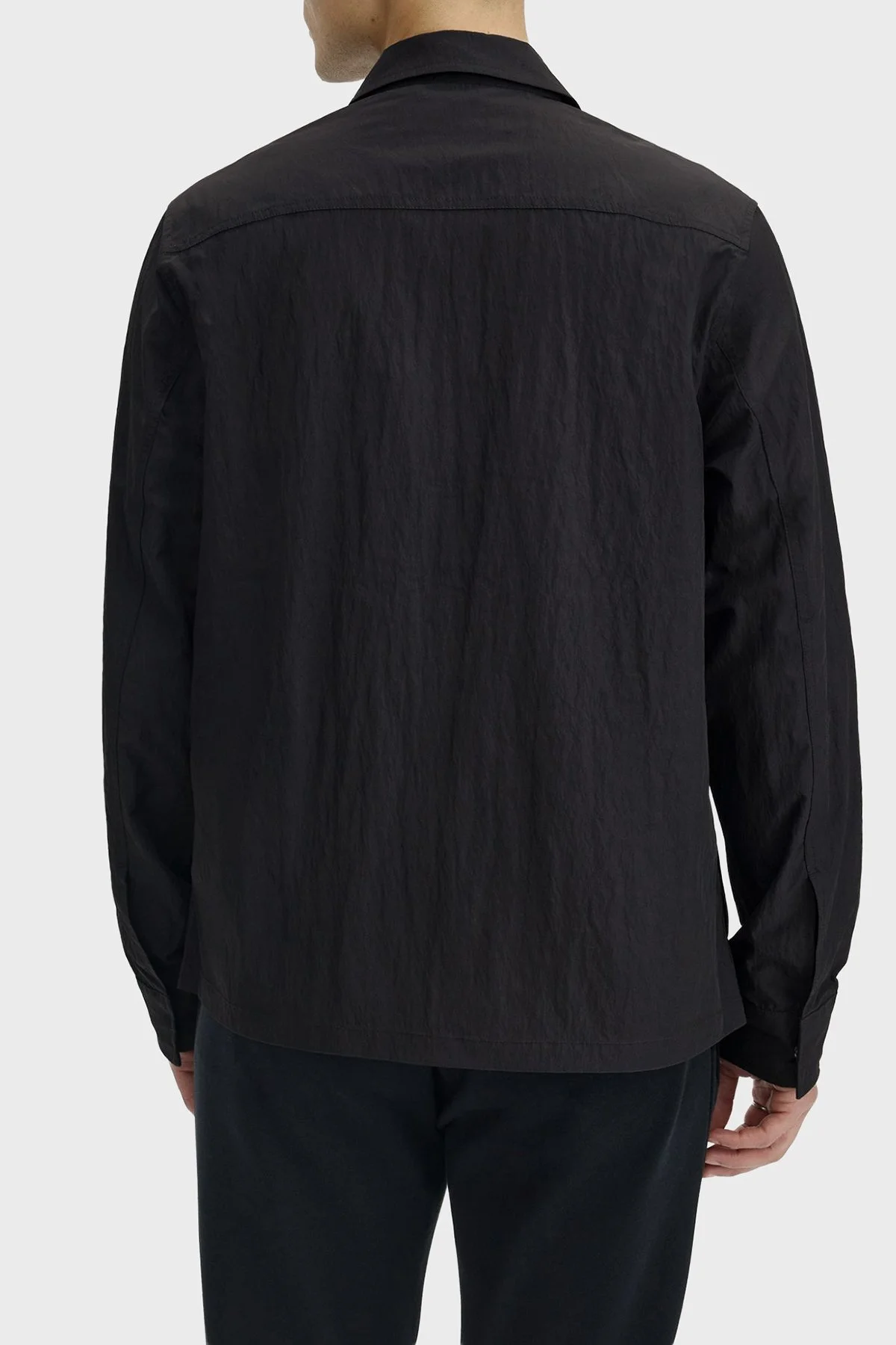 Fred Perry Logolu Regular Fit Gömlek Yaka Erkek Ceket M5684 236 SİYAH - 2