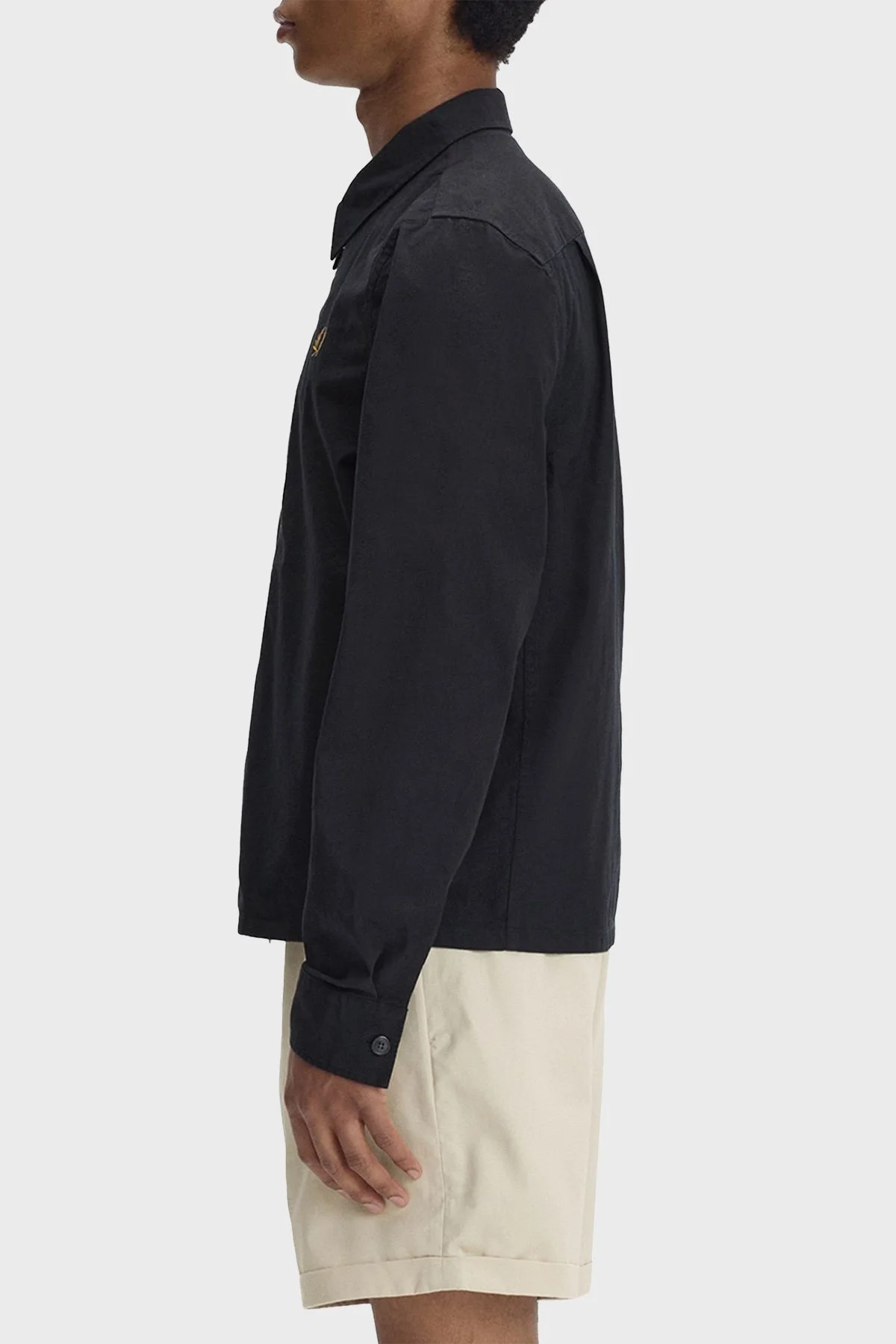 Fred Perry Logolu Regular Fit Klasik Yaka Mevsimlik Erkek Mont M2428 102 SİYAH - 2